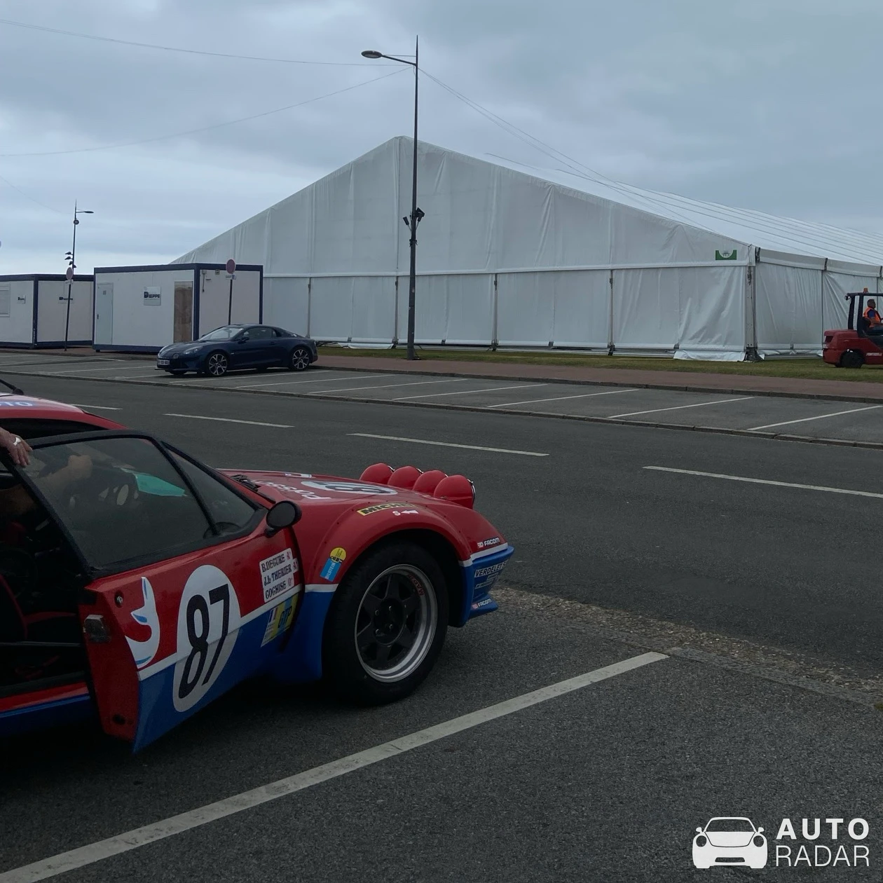 Alpine A110 R spotted in Dieppe