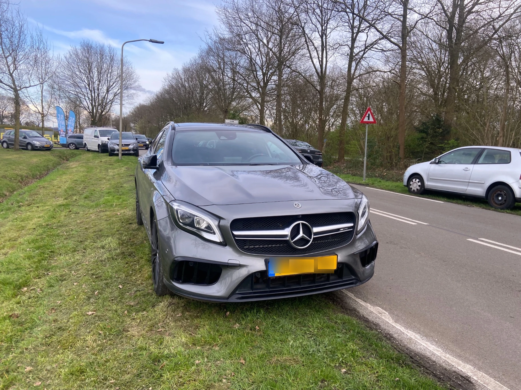 Mercedes-AMG GLA 45 X156 2017 spotted in Emmen, Netherlands