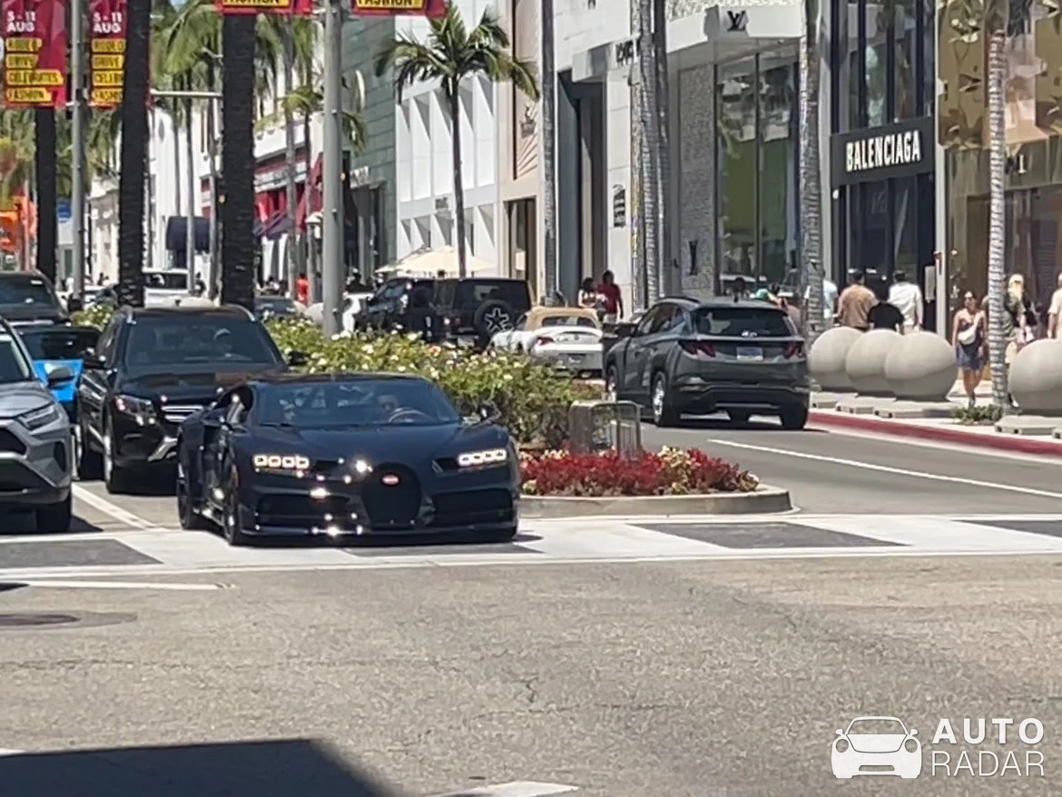 Bugatti Chiron spotted in Beverly Hills, United States