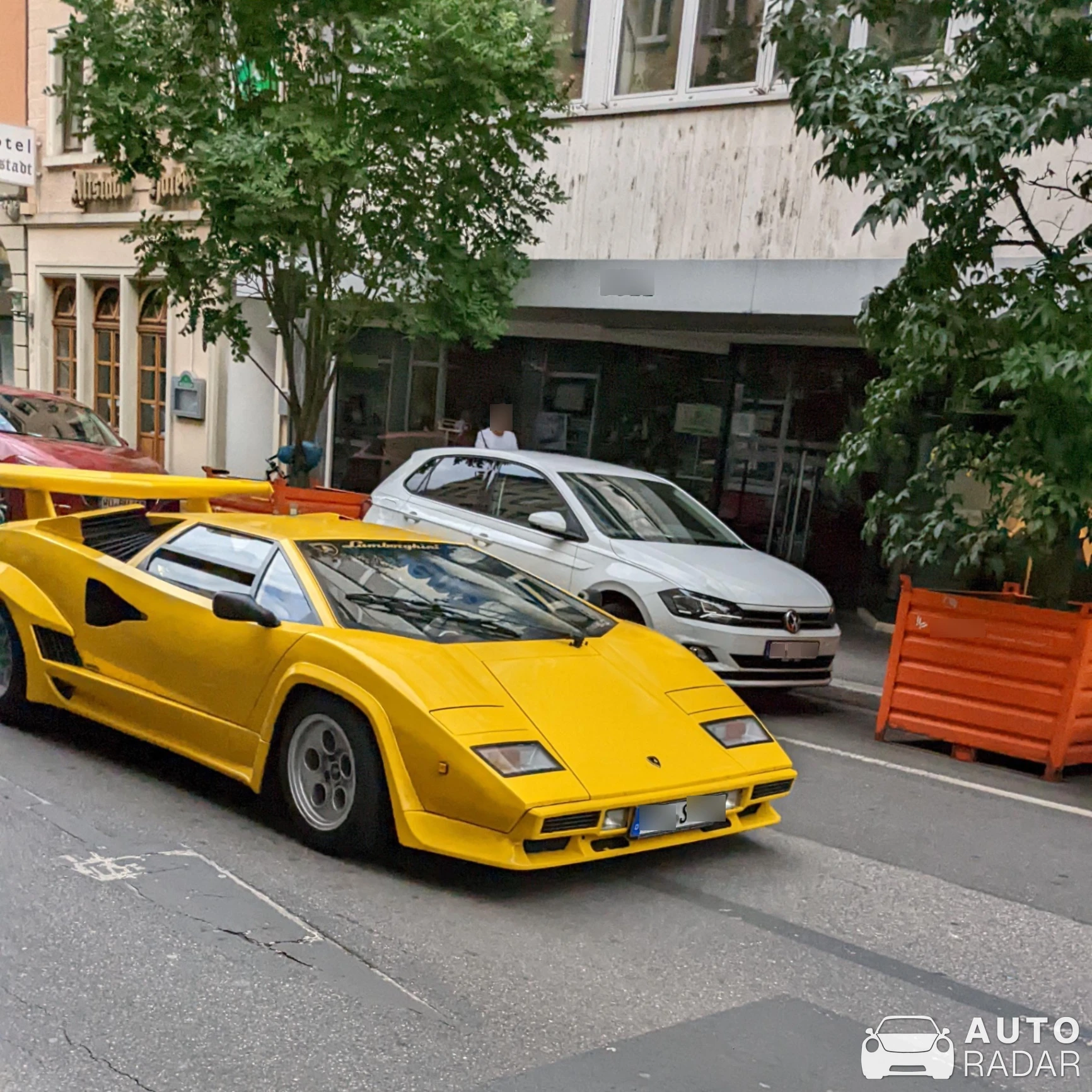 Lamborghini Countach spotted in Würzburg, Germany