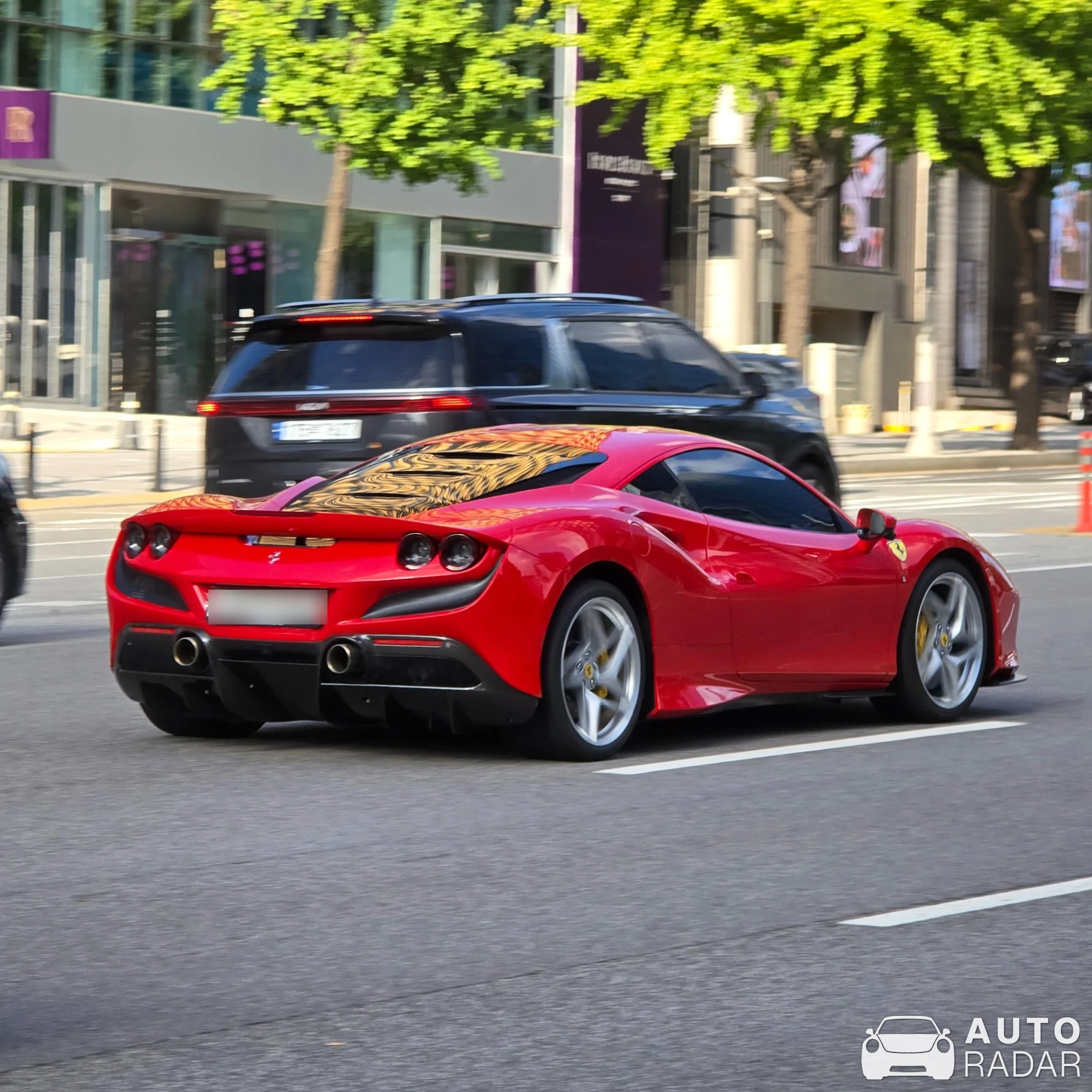 Ferrari F8 Tributo spotted in 강남구, 대한민국