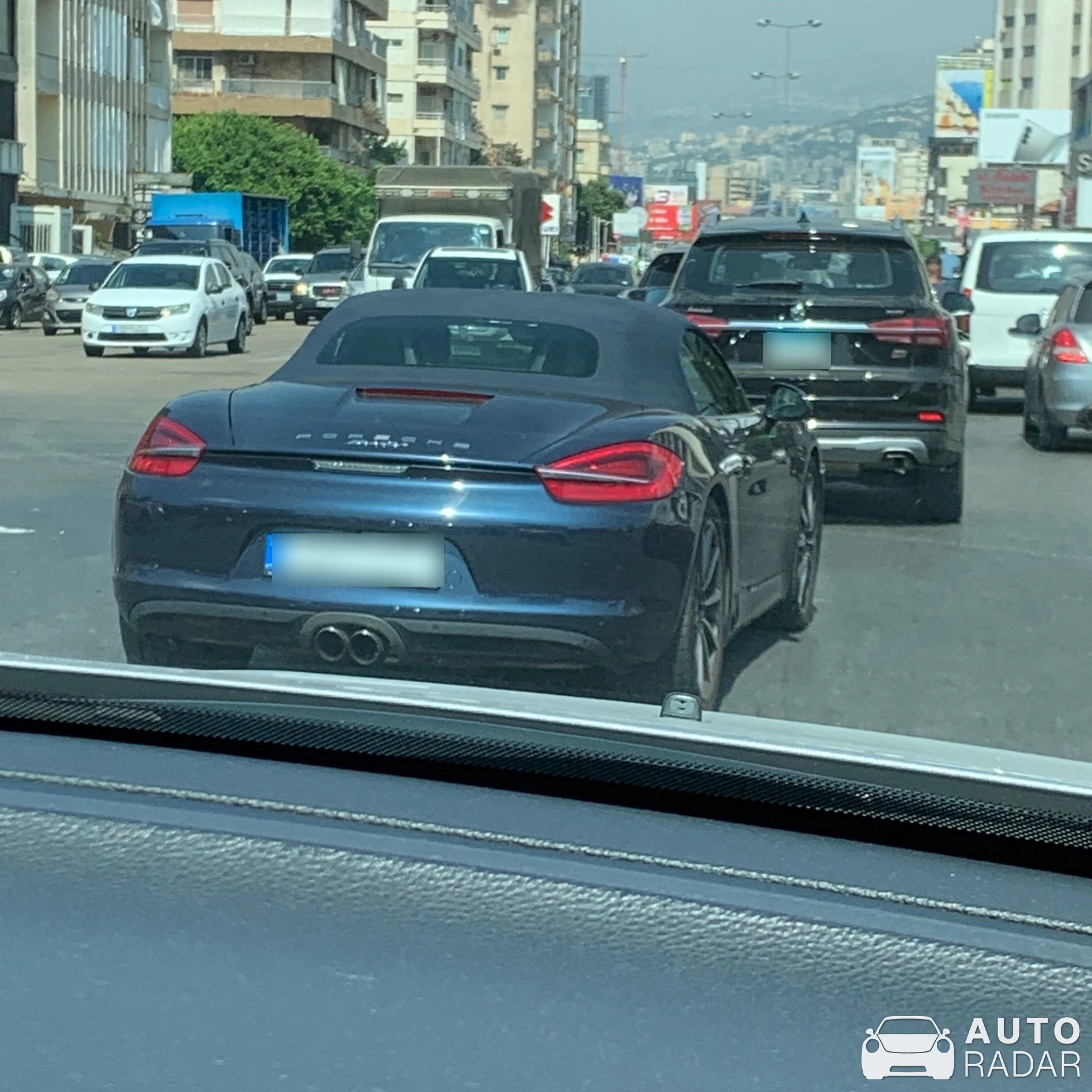 Porsche 981 Boxster S spotted in Baouchriyeh, Lebanon