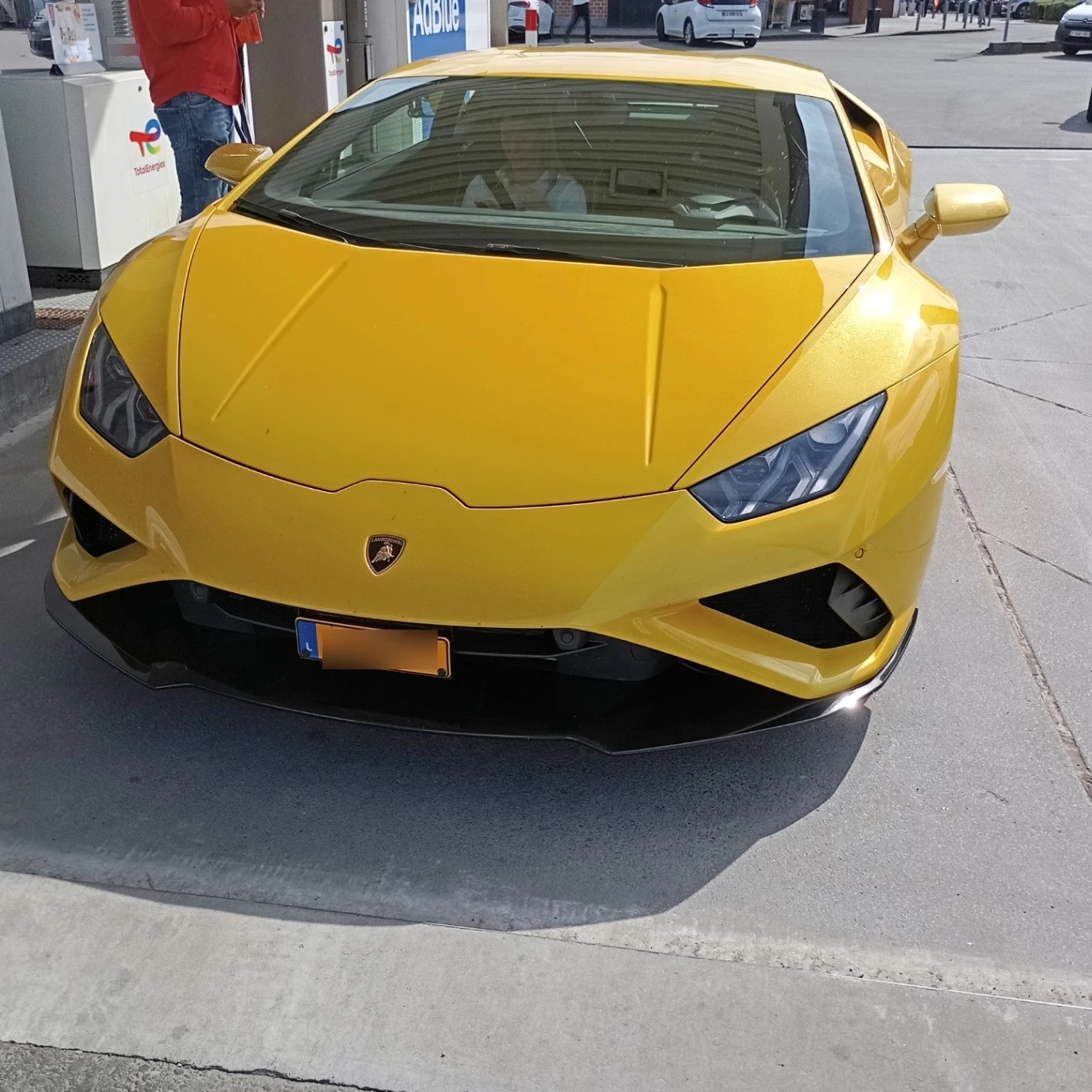 Lamborghini Huracán EVO spotted in Mons, Belgique
