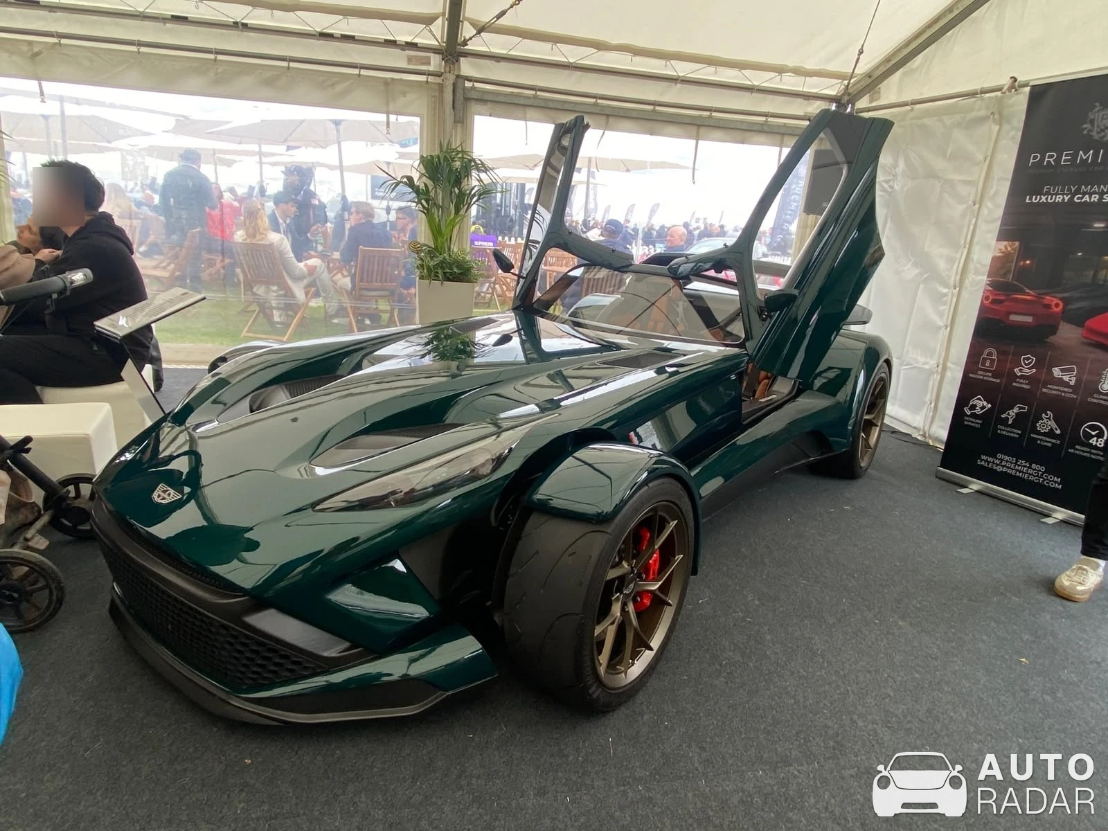 Donkervoort F22 spotted in Brackley