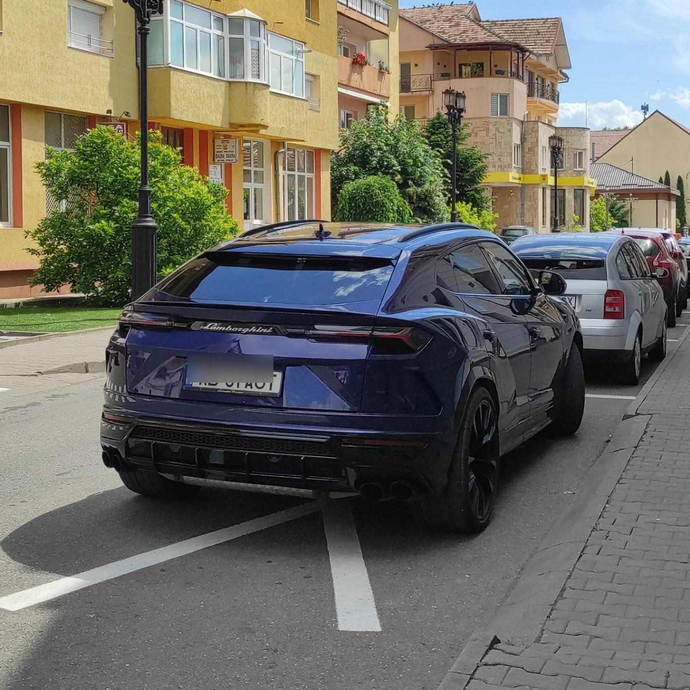 Lamborghini Urus spotted in Blaj, România