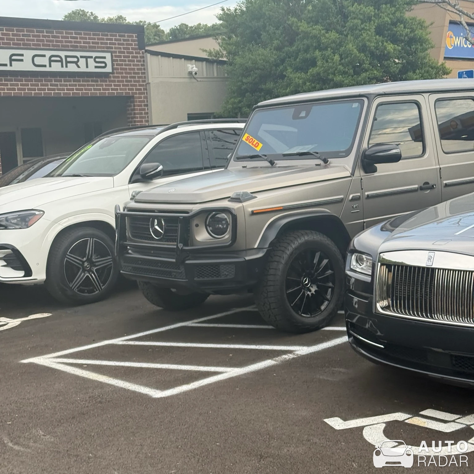 Mercedes-Benz G 550 spotted in Brentwood