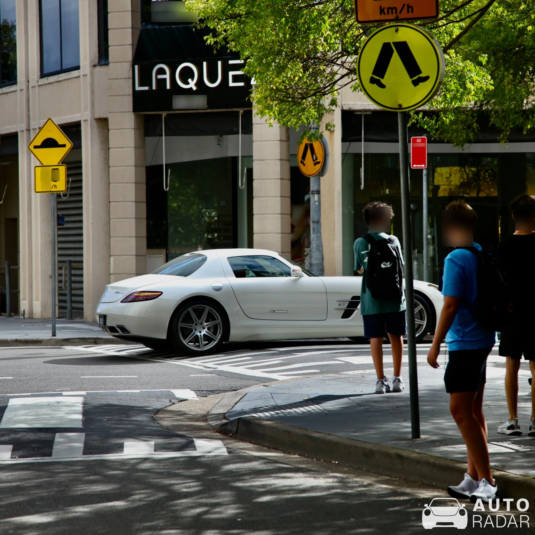 Mercedes-Benz SLS AMG spotted in Double Bay, Australia