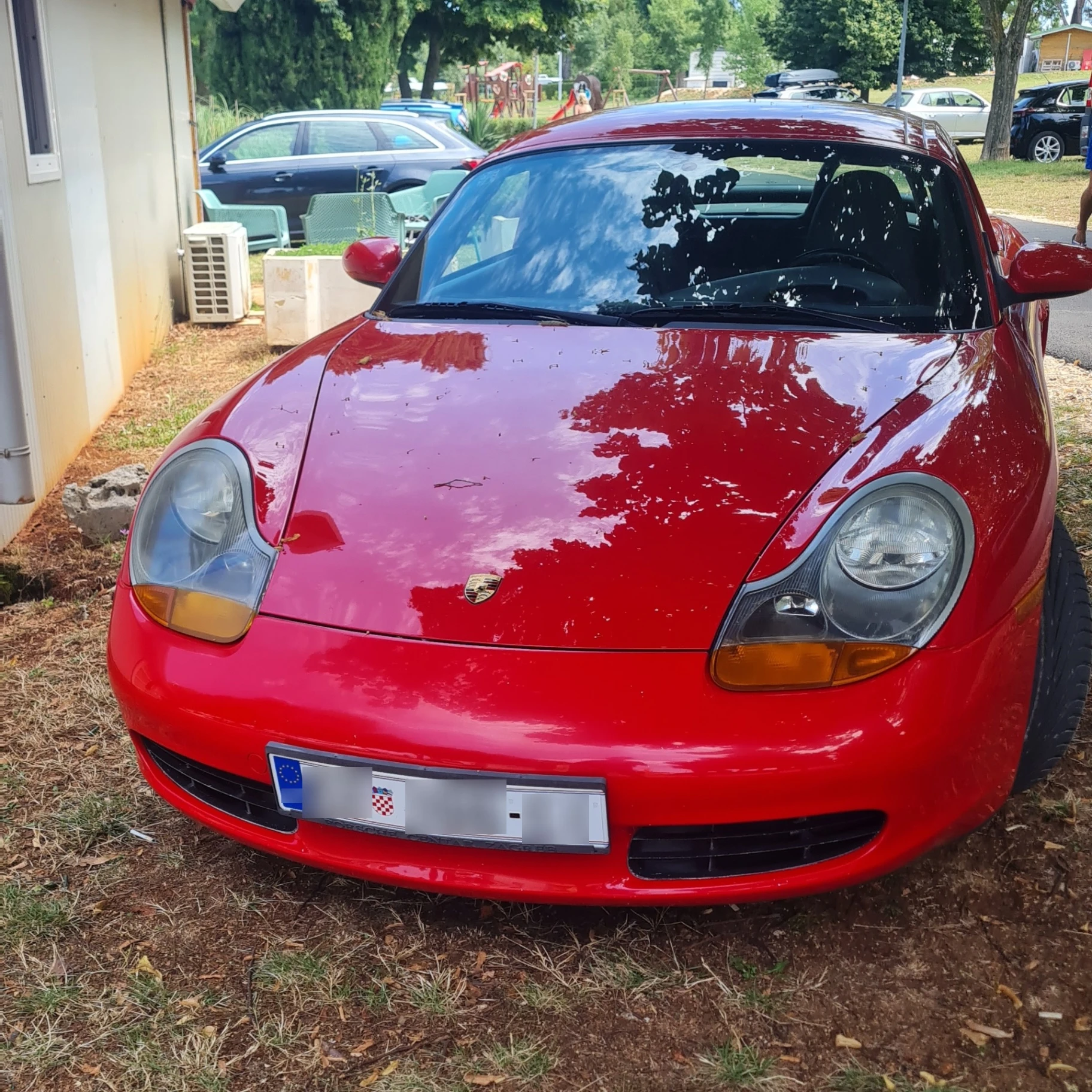 Porsche 986 Boxster spotted in Umag, Croatia