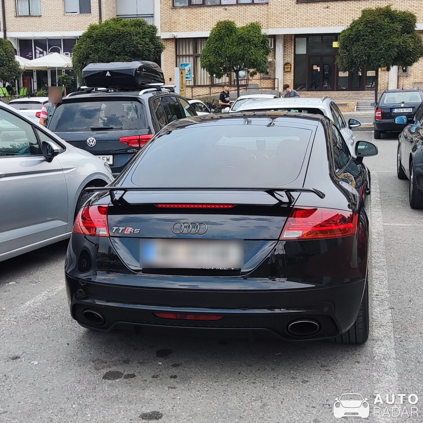 Audi TT-RS spotted in Cazin, Bosnia and Herzegovina