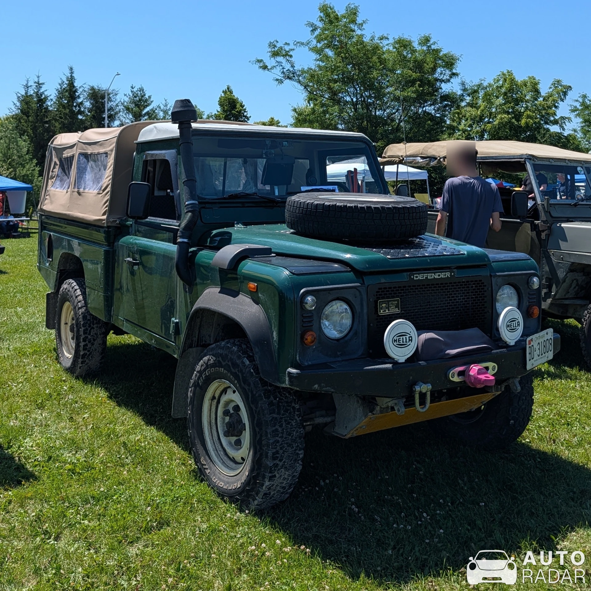 Land Rover Defender 110 spotted in Nepean