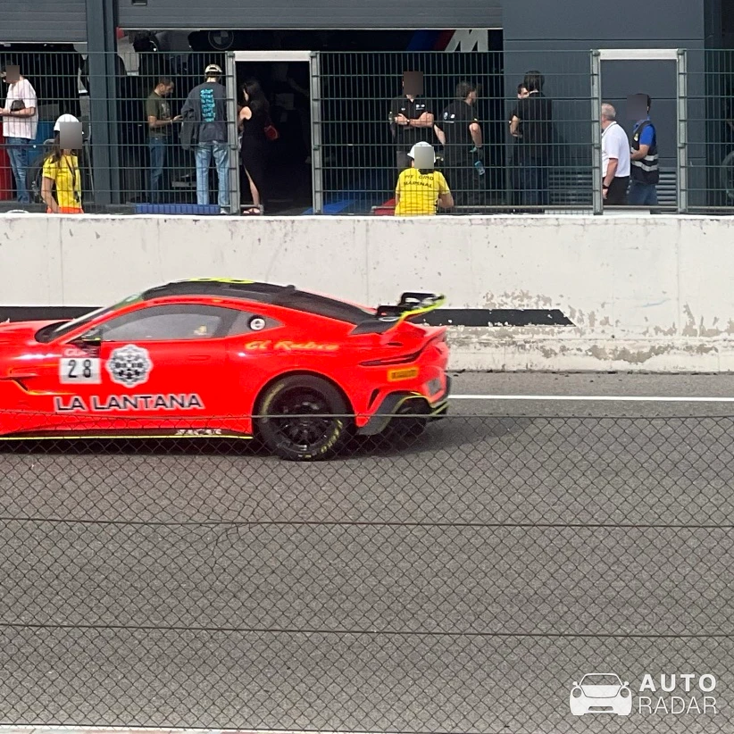 Aston Martin V8 Vantage GT4 spotted in San Sebastián de los Reyes