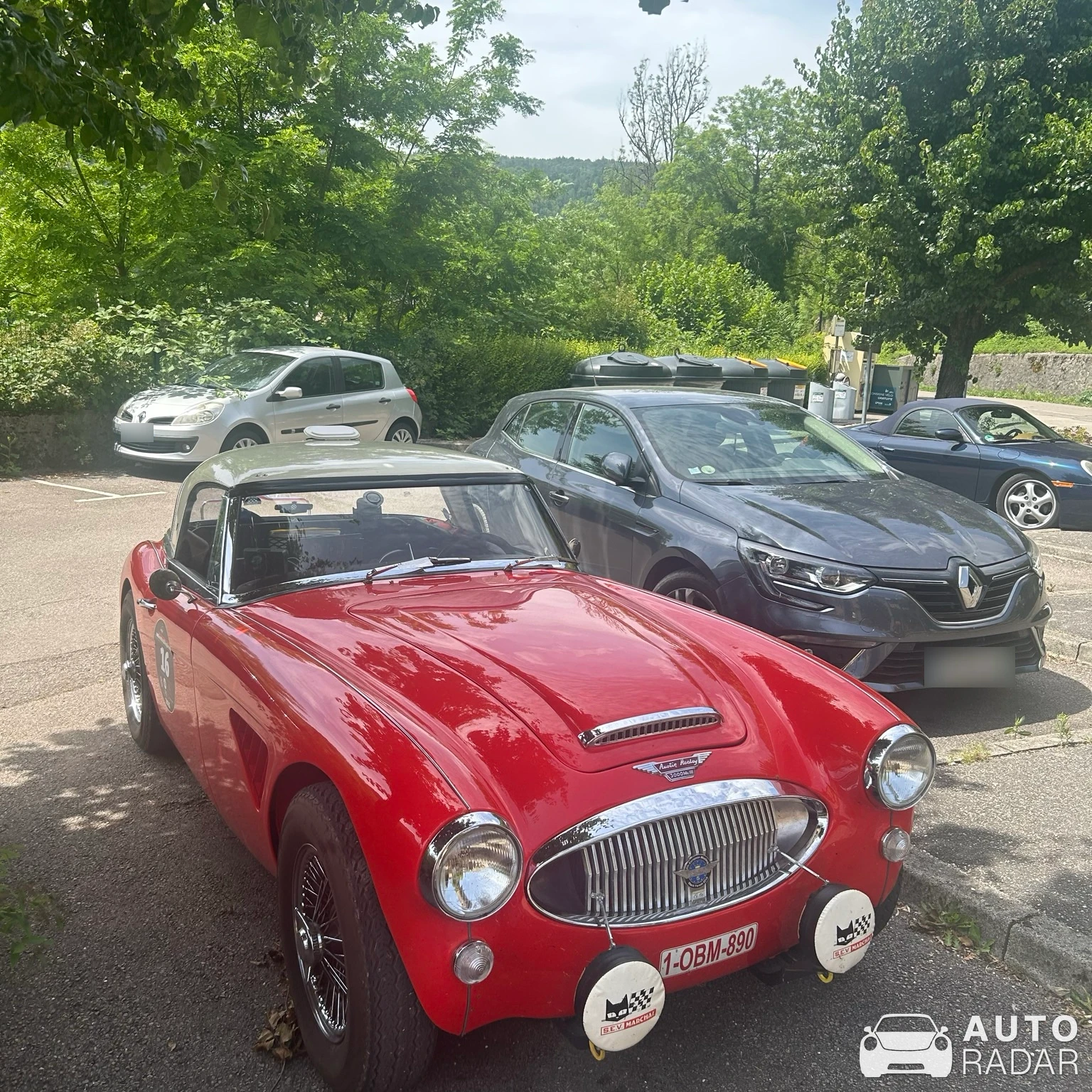 Austin-Healey 3000 MkIII spotted in Geneva