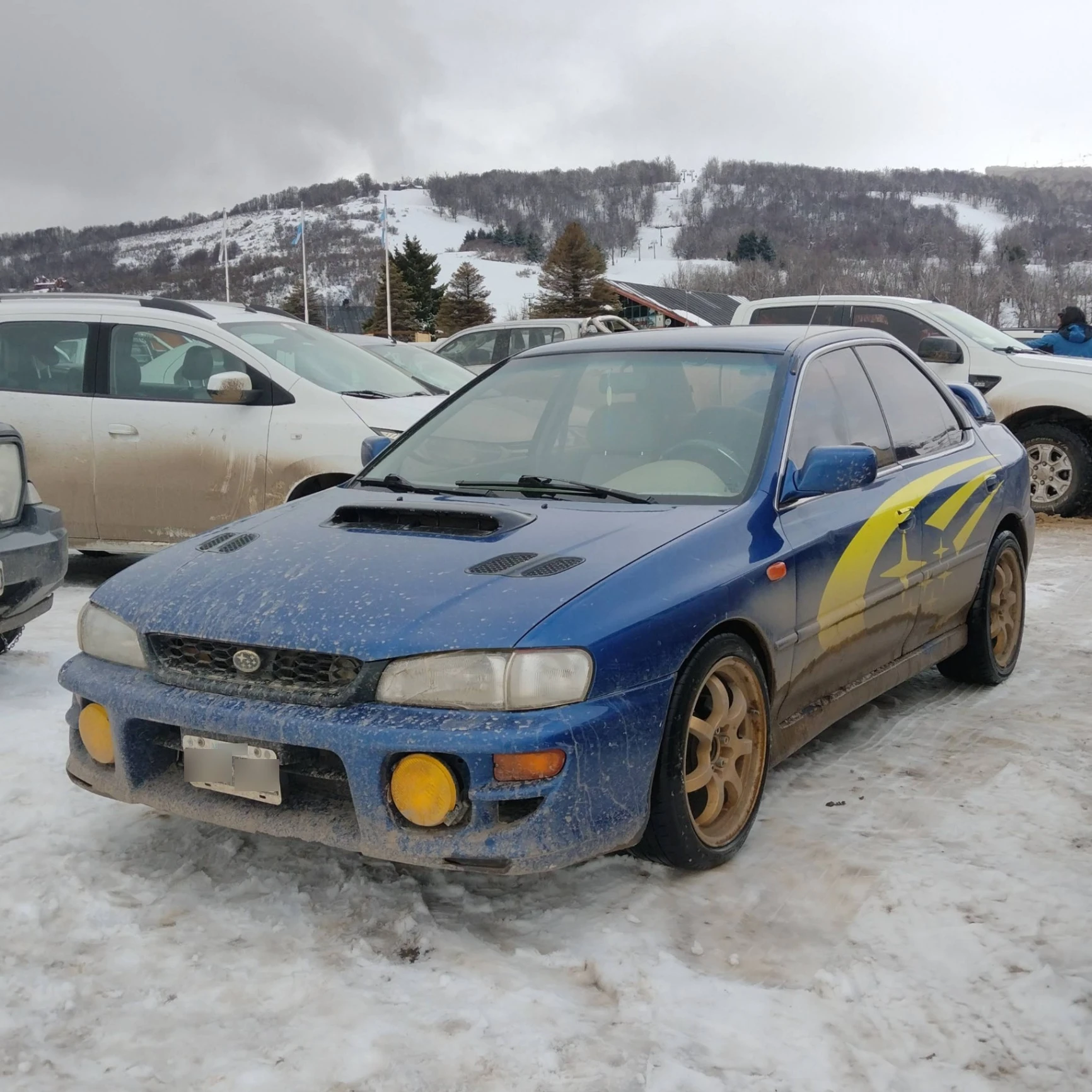 Subaru Impreza WRX STI spotted in Chapelco, Argentina