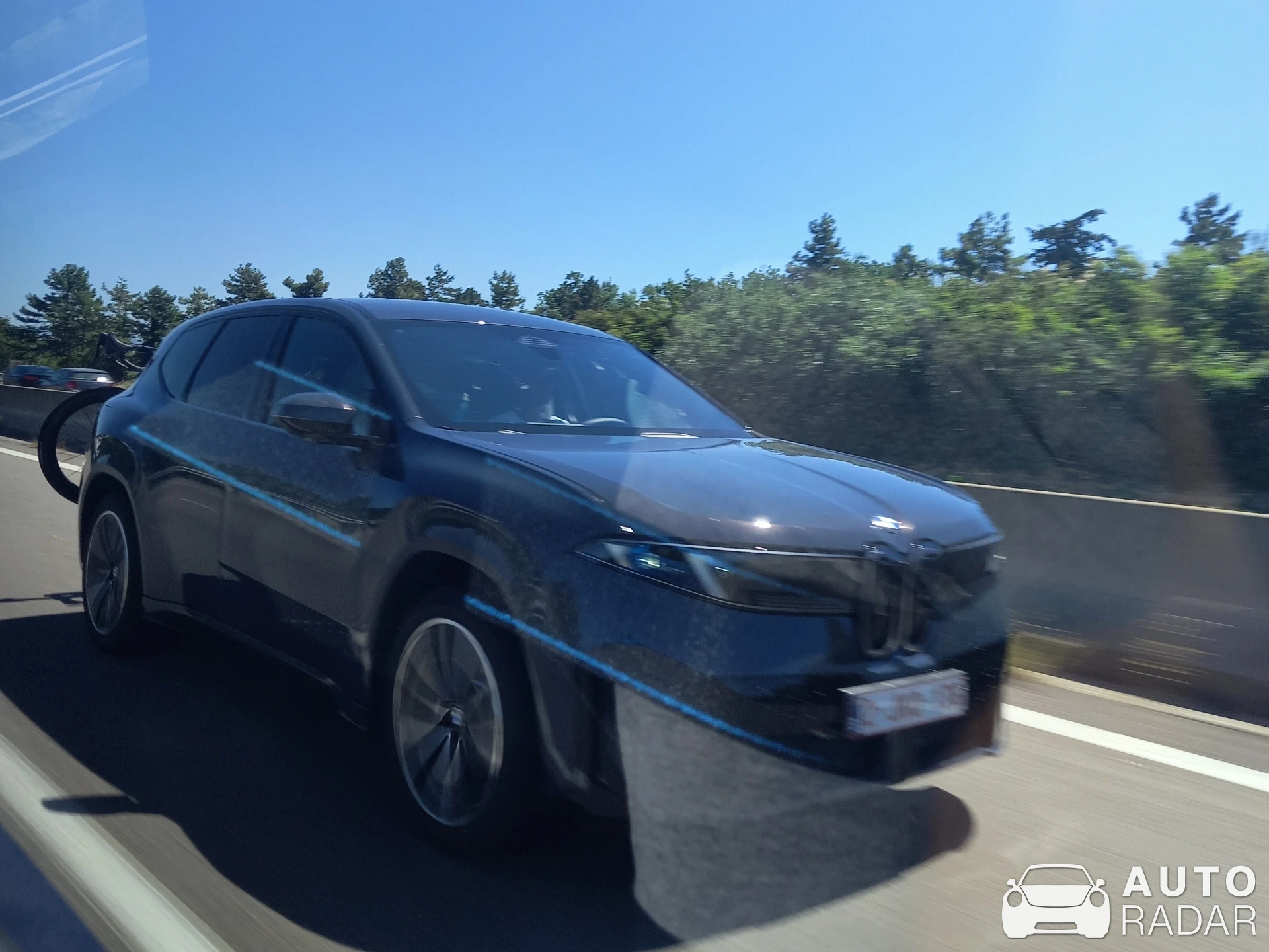 BMW iX3 spotted in Livron-sur-Drôme