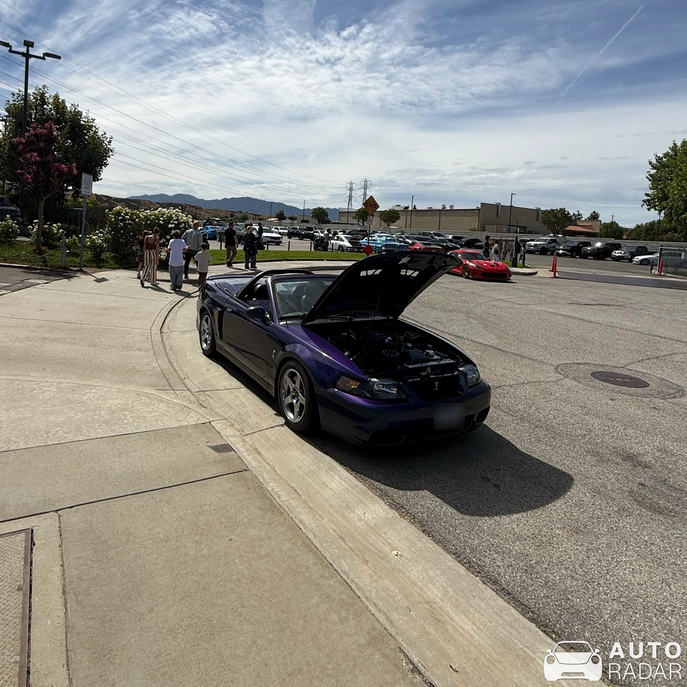 Ford Mustang SVT Cobra Mystichrome Package spotted in Santa Clarita