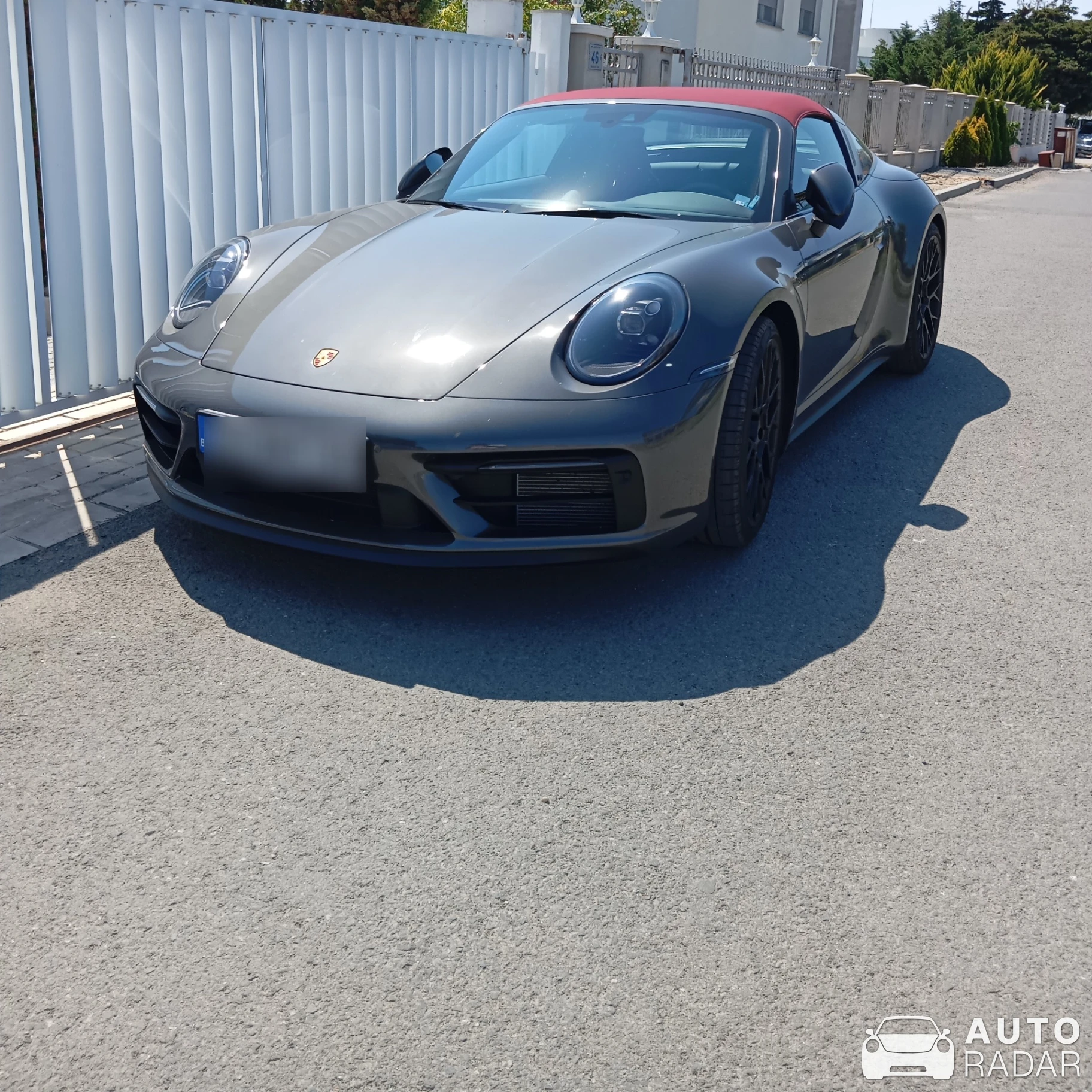 Porsche 911 spotted in Черноморец, България