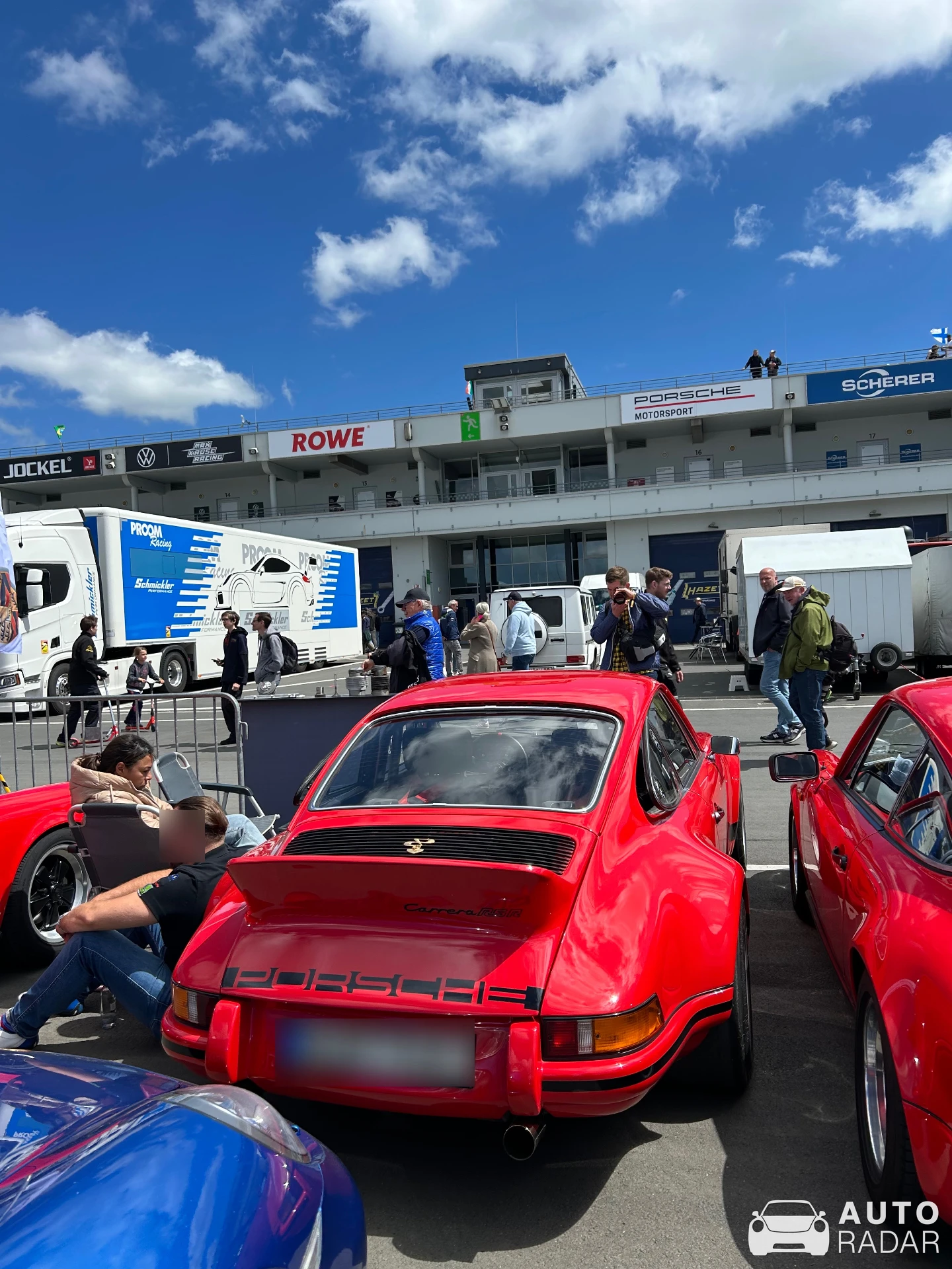 Porsche 911 Carrera 3.0 spotted in Nürburg
