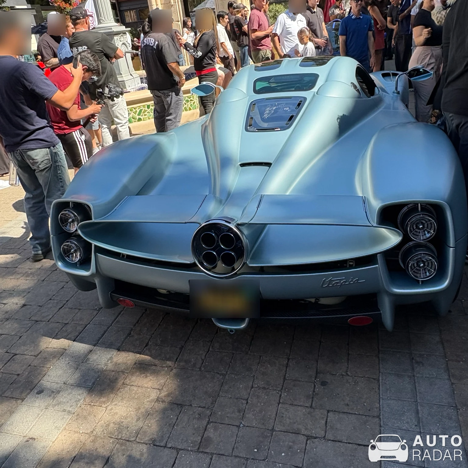 Pagani Utopia spotted in Los Gatos
