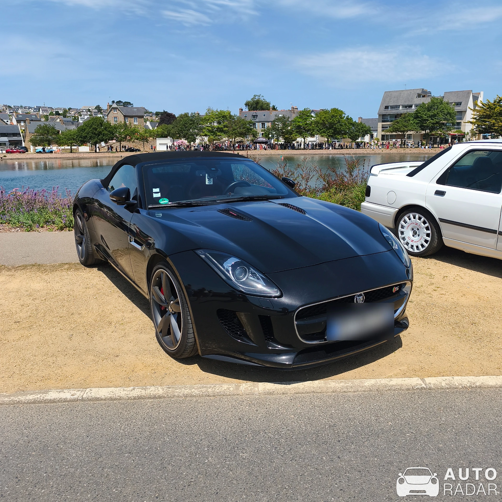 Jaguar F-Type S Convertible spotted in Perros-Guirec