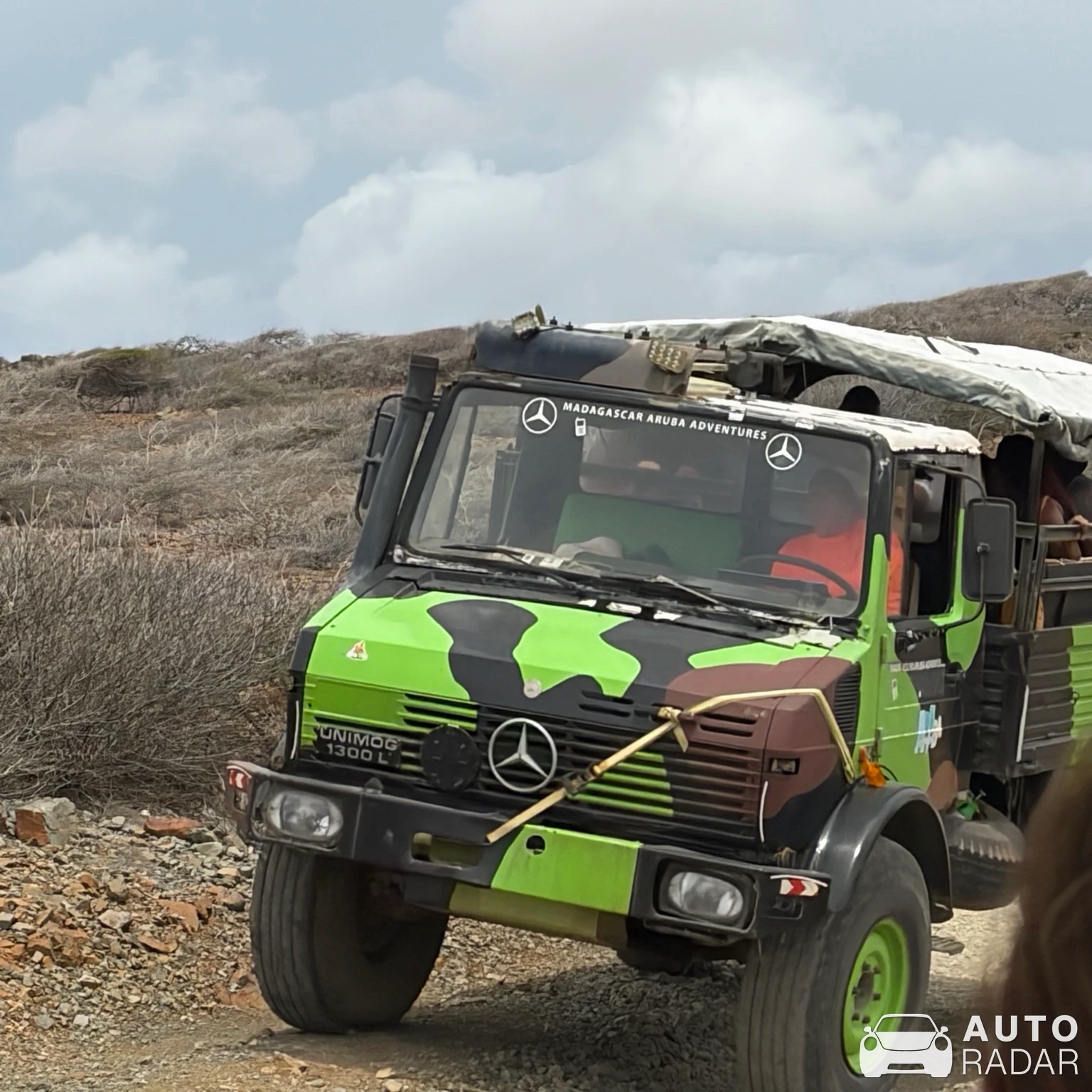 Mercedes-Benz Unimog spotted in Santa Cruz, Aruba