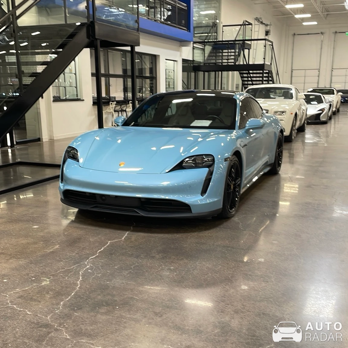 Porsche Taycan 4S spotted in Farmers Branch