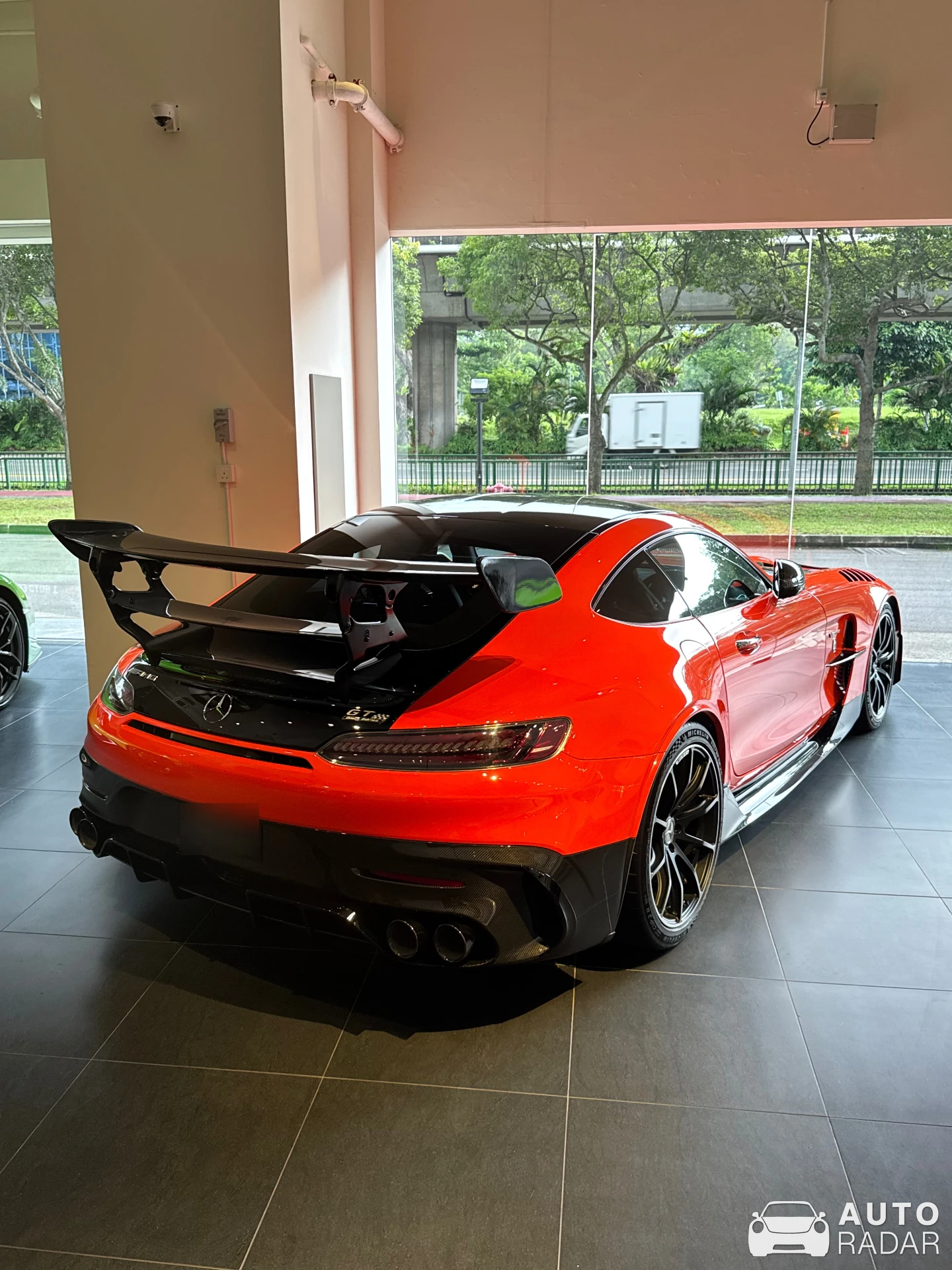 Mercedes-AMG GT spotted in Singapore