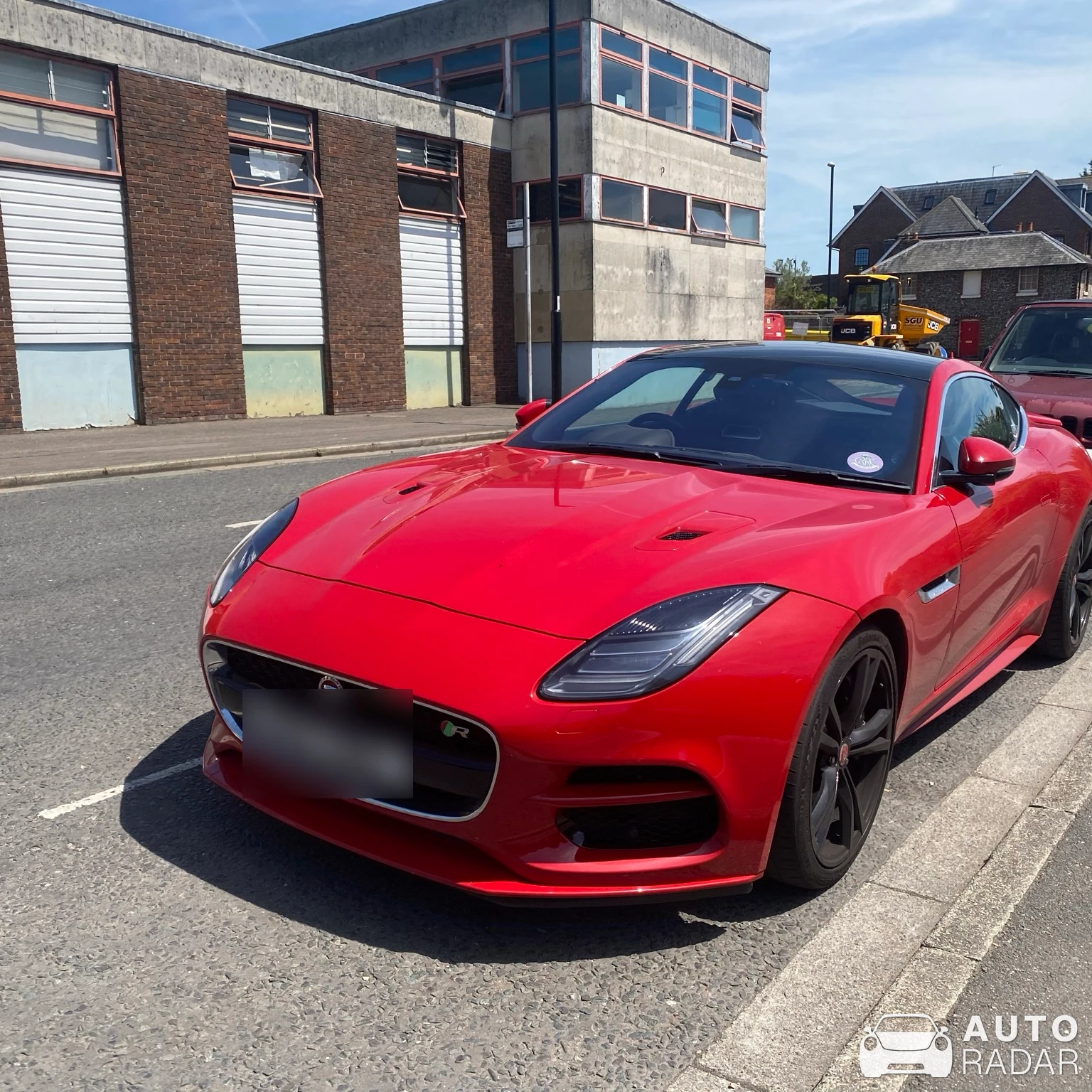 Jaguar F-Type R Coupé spotted in Chichester