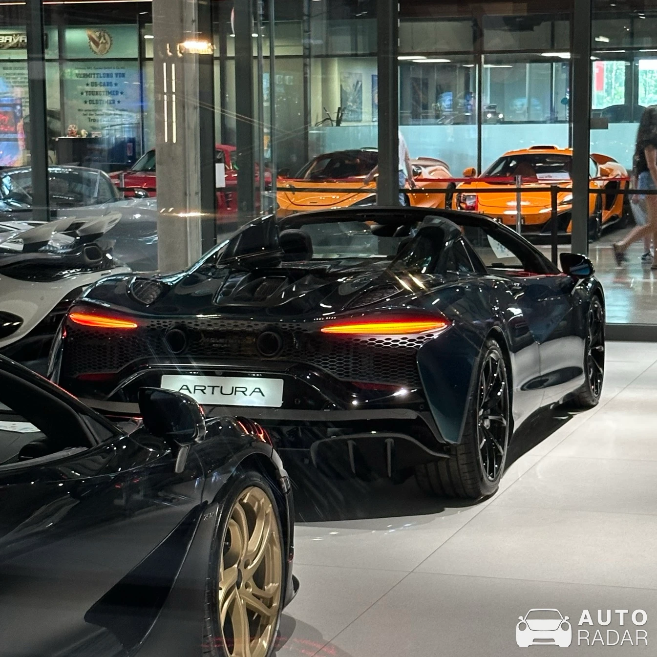 McLaren Artura Spider spotted in München
