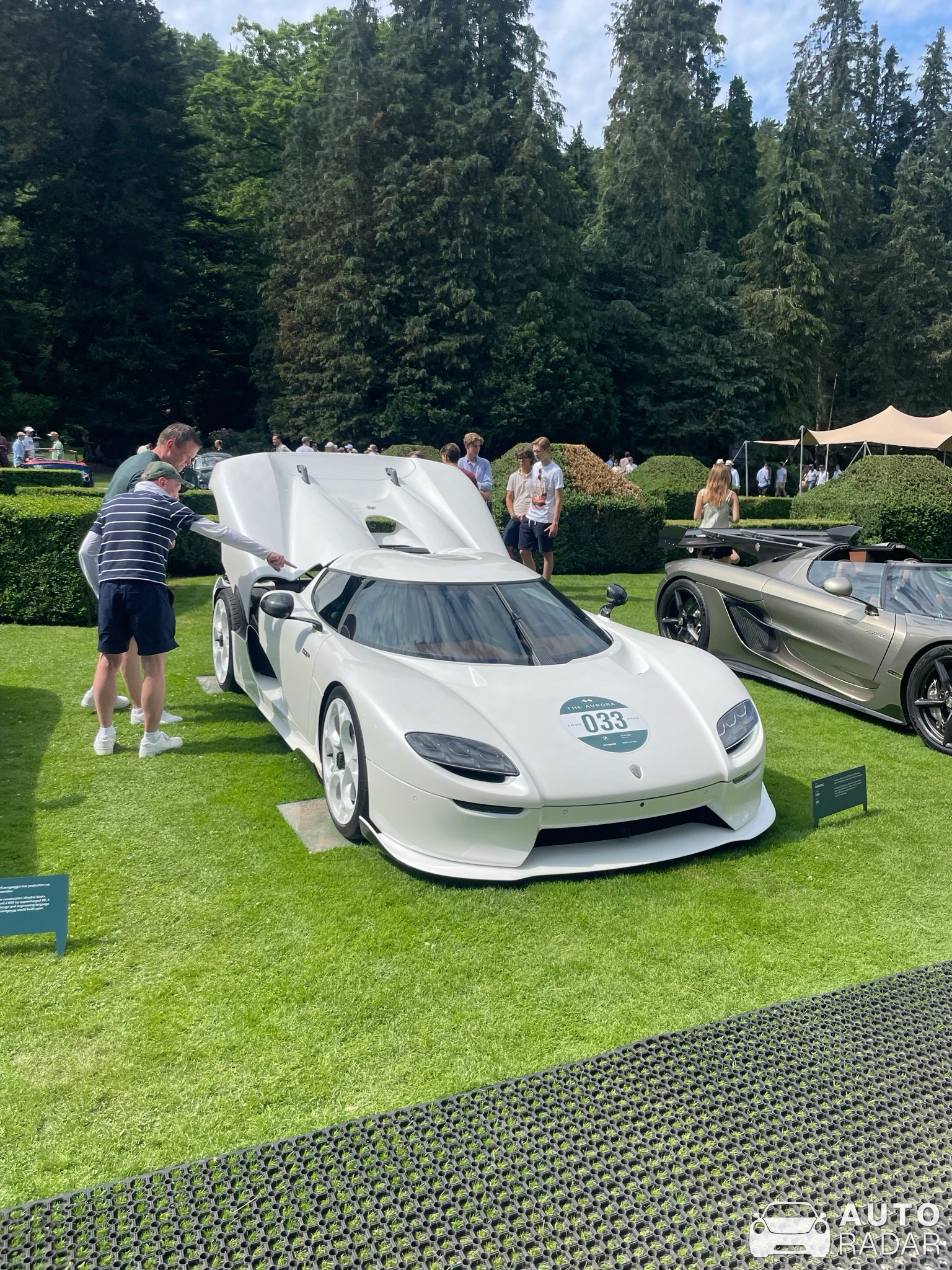 Koenigsegg CC850 spotted in Båstad