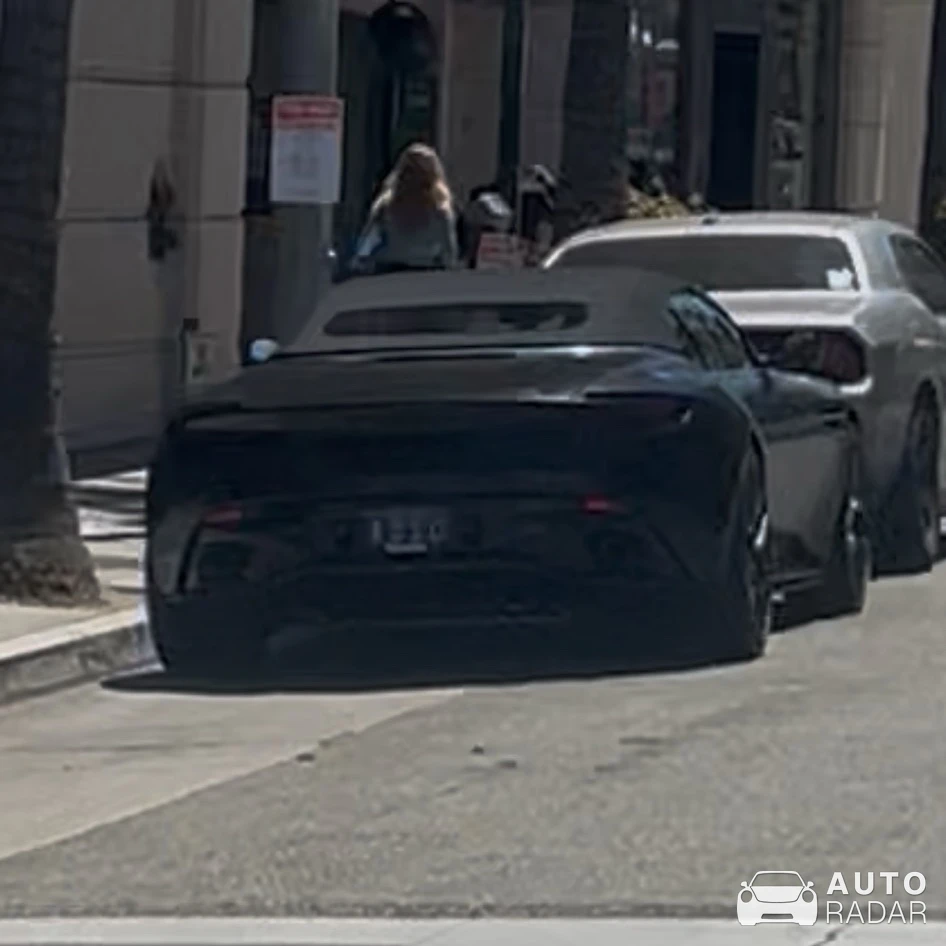 Aston Martin Vantage Roadster 2024 spotted