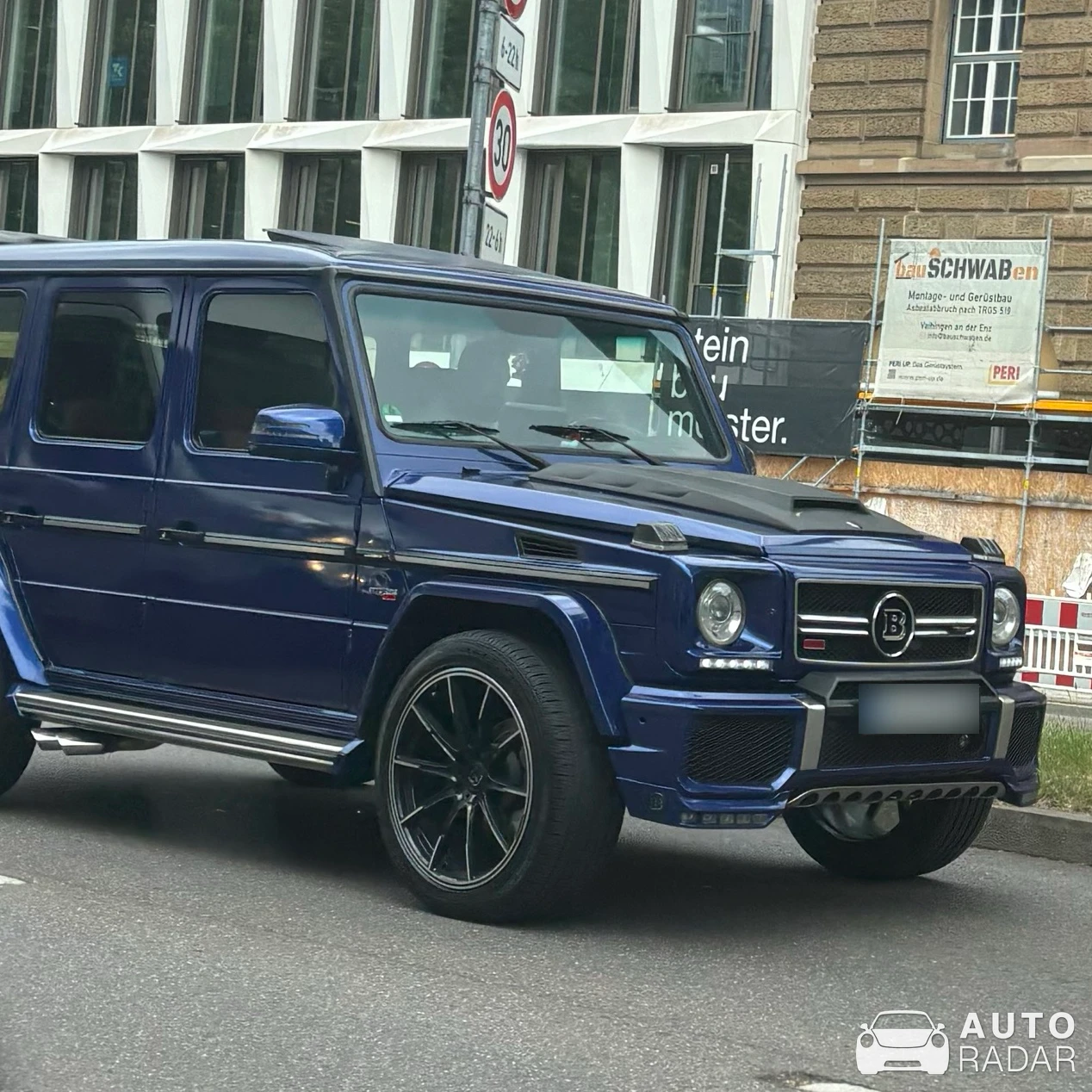 Mercedes-AMG Brabus G 700 Widestar 2016 spotted in Stuttgart
