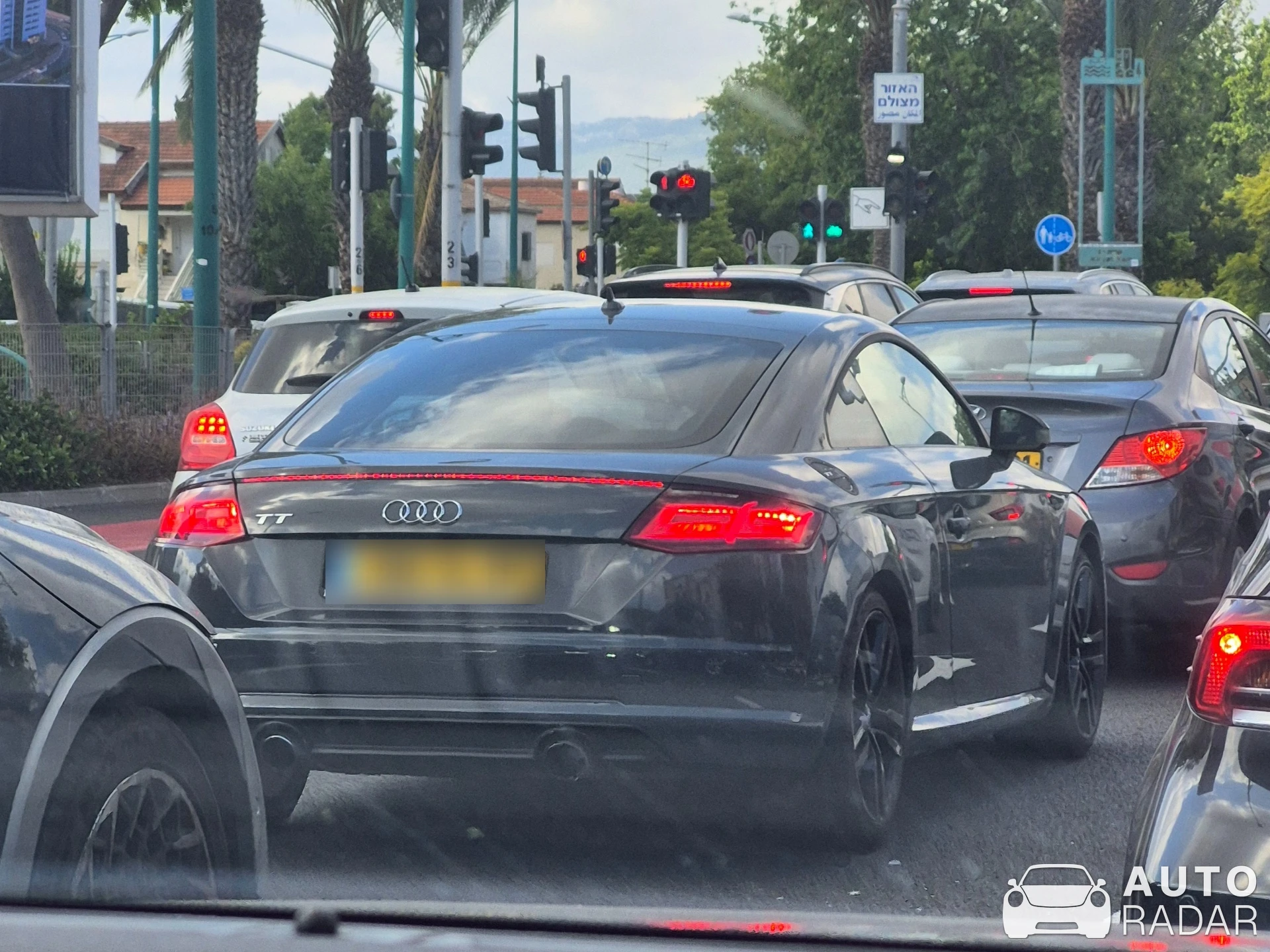 Audi TT spotted in Haifa