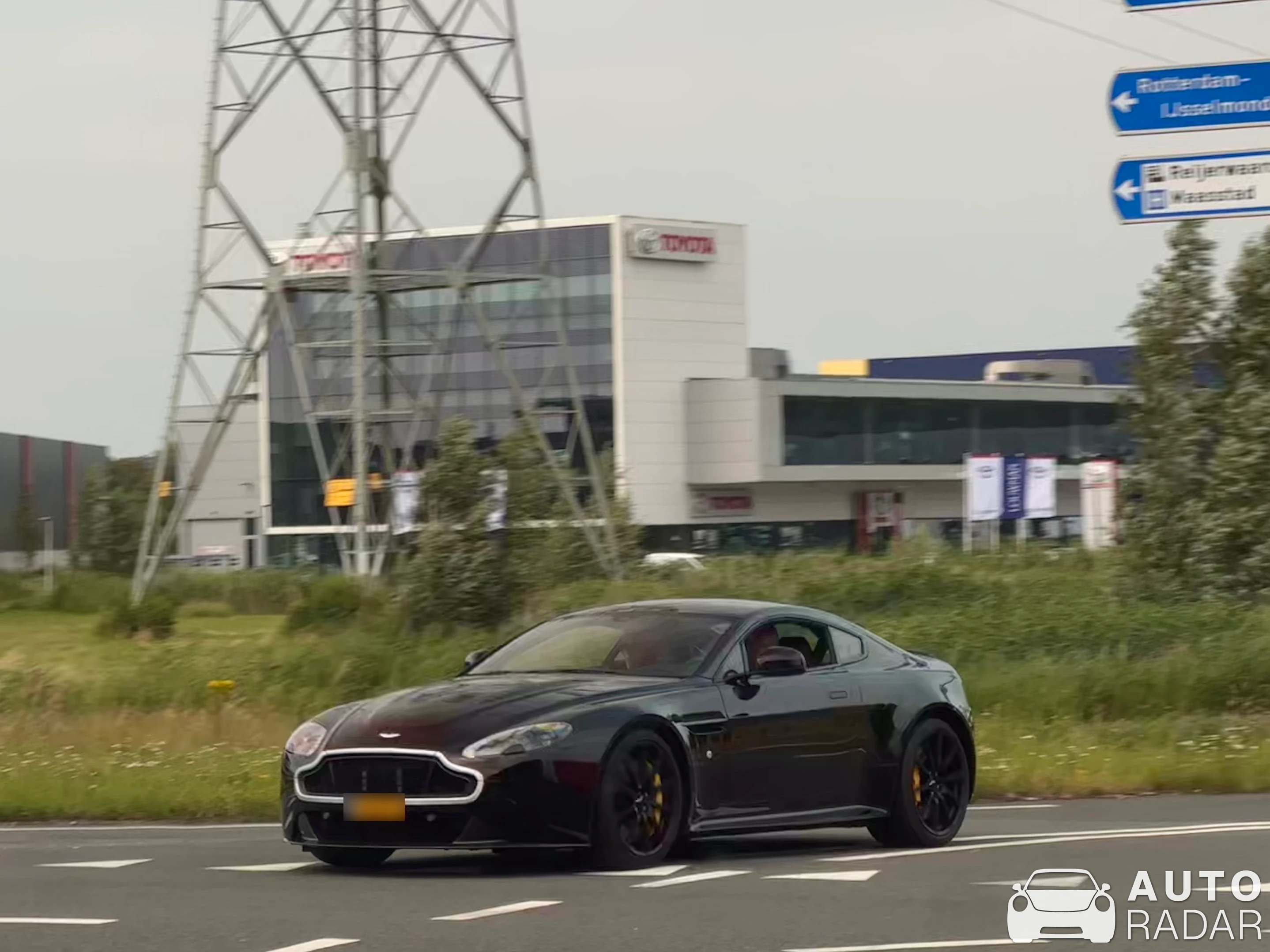 Aston Martin V12 Vantage S AMR spotted in Barendrecht