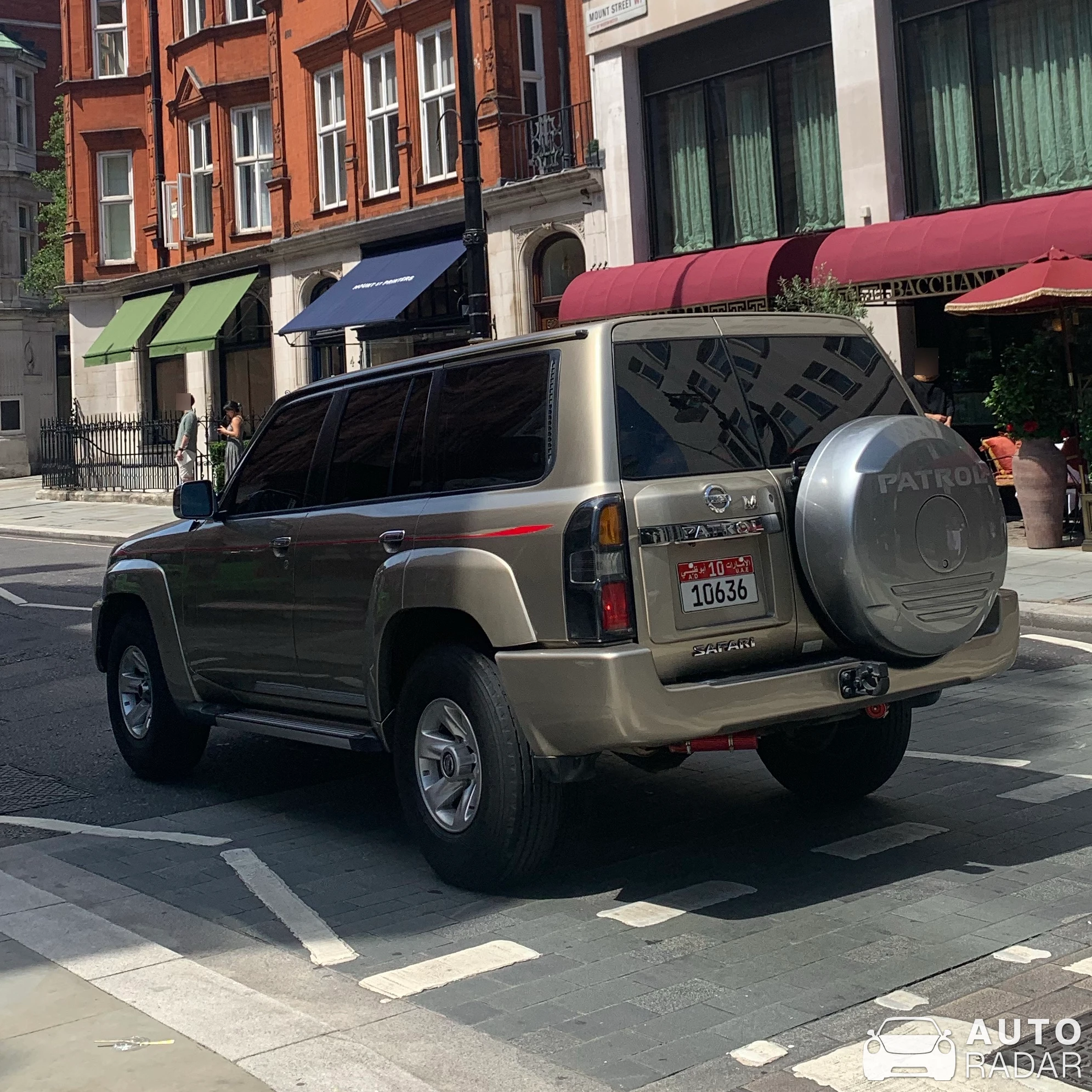 Nissan Patrol spotted in London