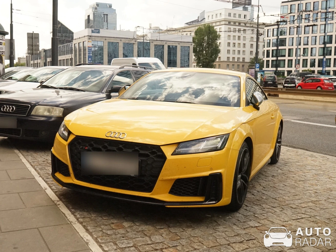 Audi TT-S 8S spotted in Varsova