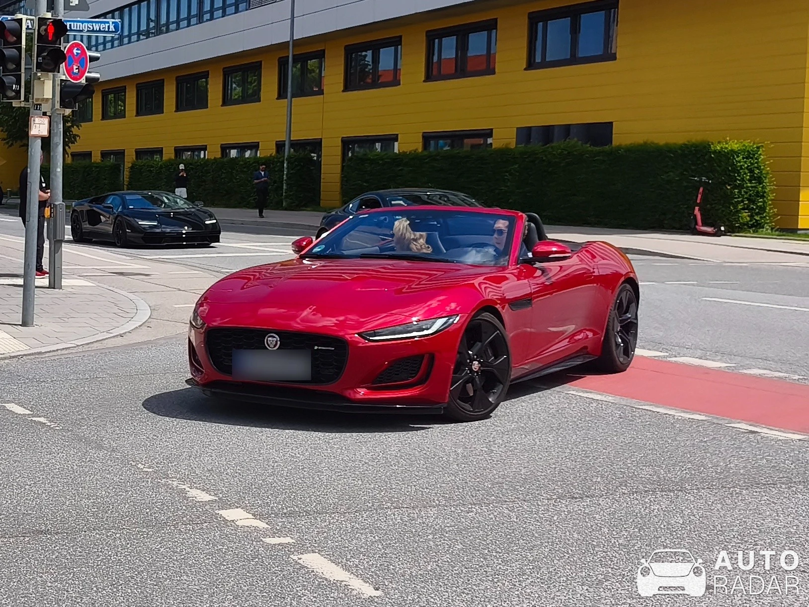 Jaguar F-Type P380 Convertible spotted in München