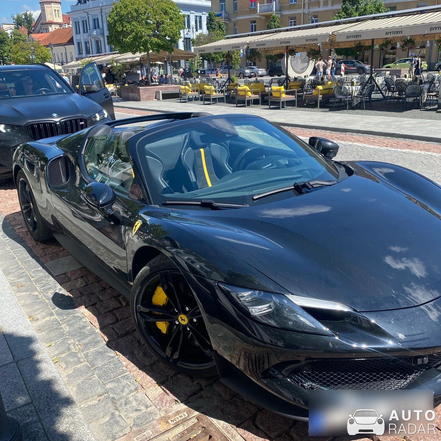 Ferrari 296 GTS spotted in Vilnius