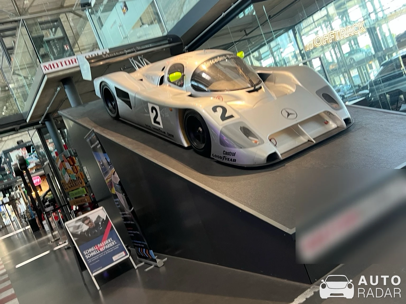 Mercedes-Benz Sauber C9 spotted in Köln