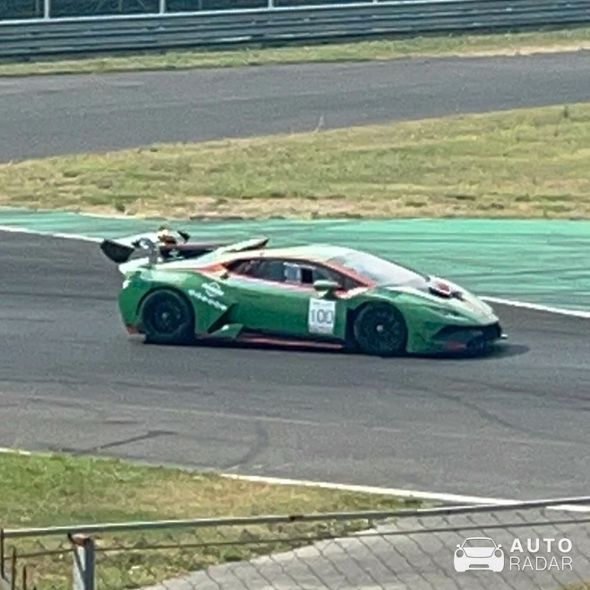 Lamborghini Huracán Super Trofeo EVO2 spotted in Monza