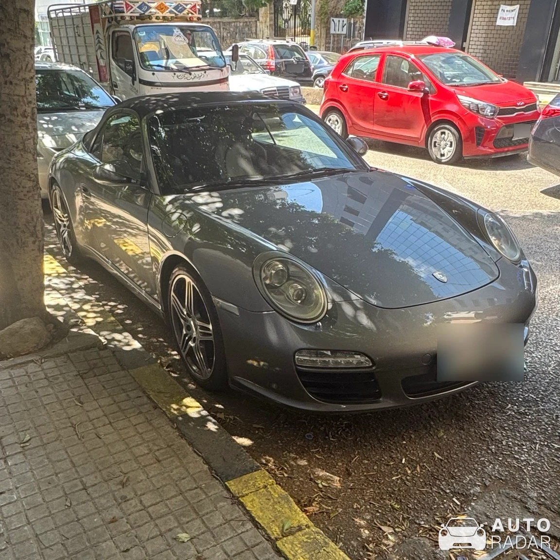 Porsche 997 Carrera S Cabriolet spotted in Bayrut