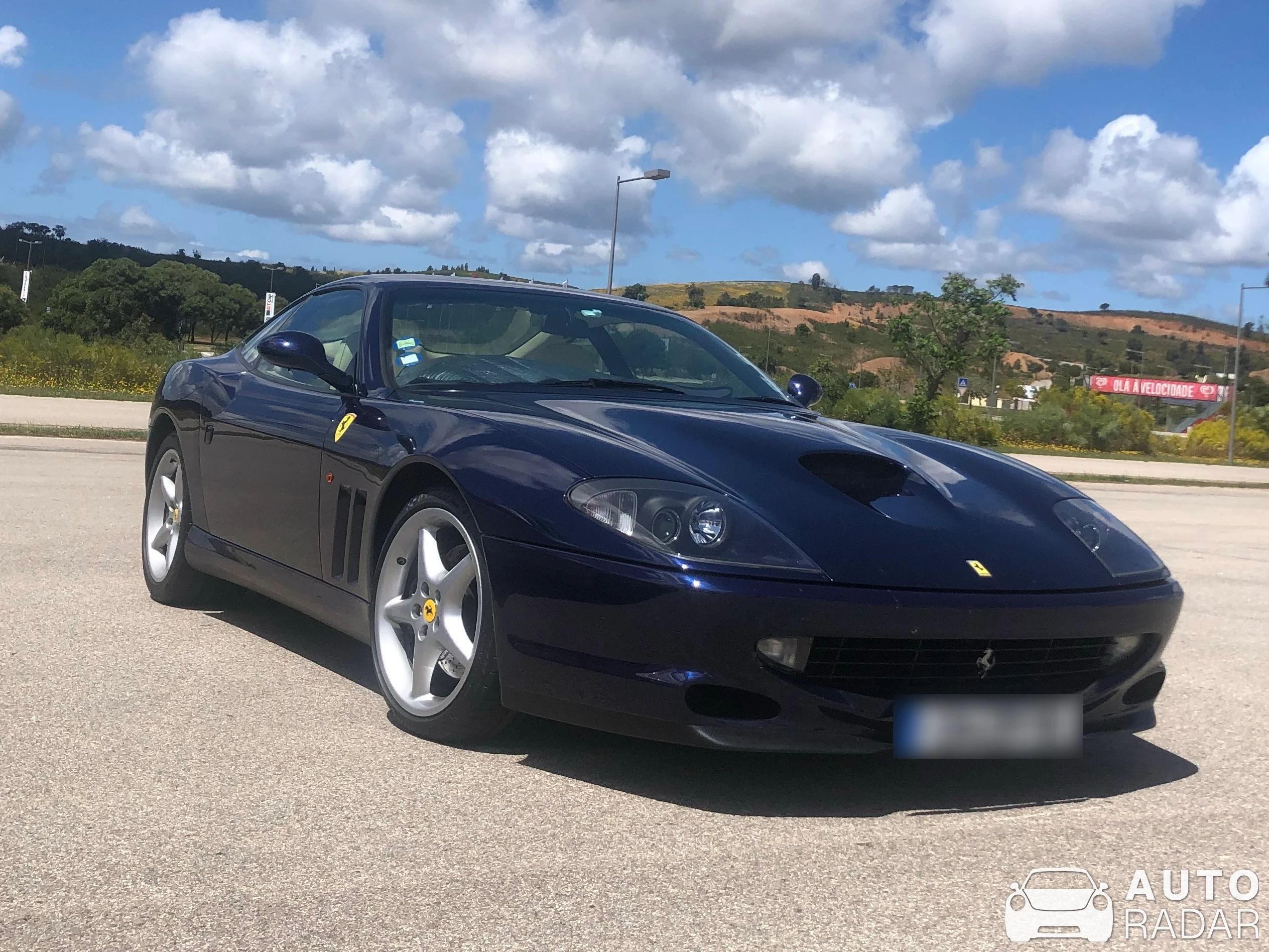 Ferrari 575 M Maranello spotted in Mexilhoeira Grande