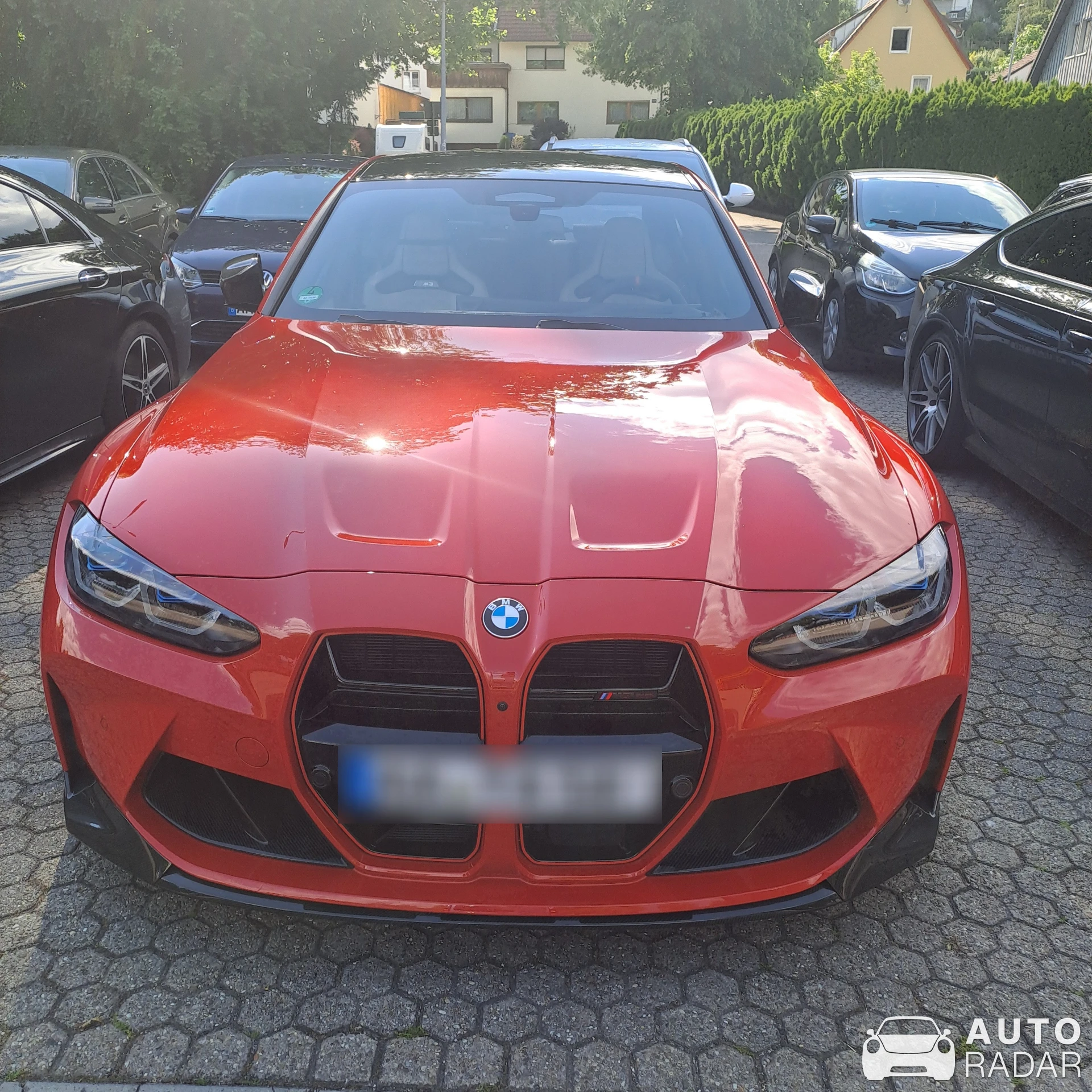 BMW M3 G80 Sedan Competition spotted in Aalen