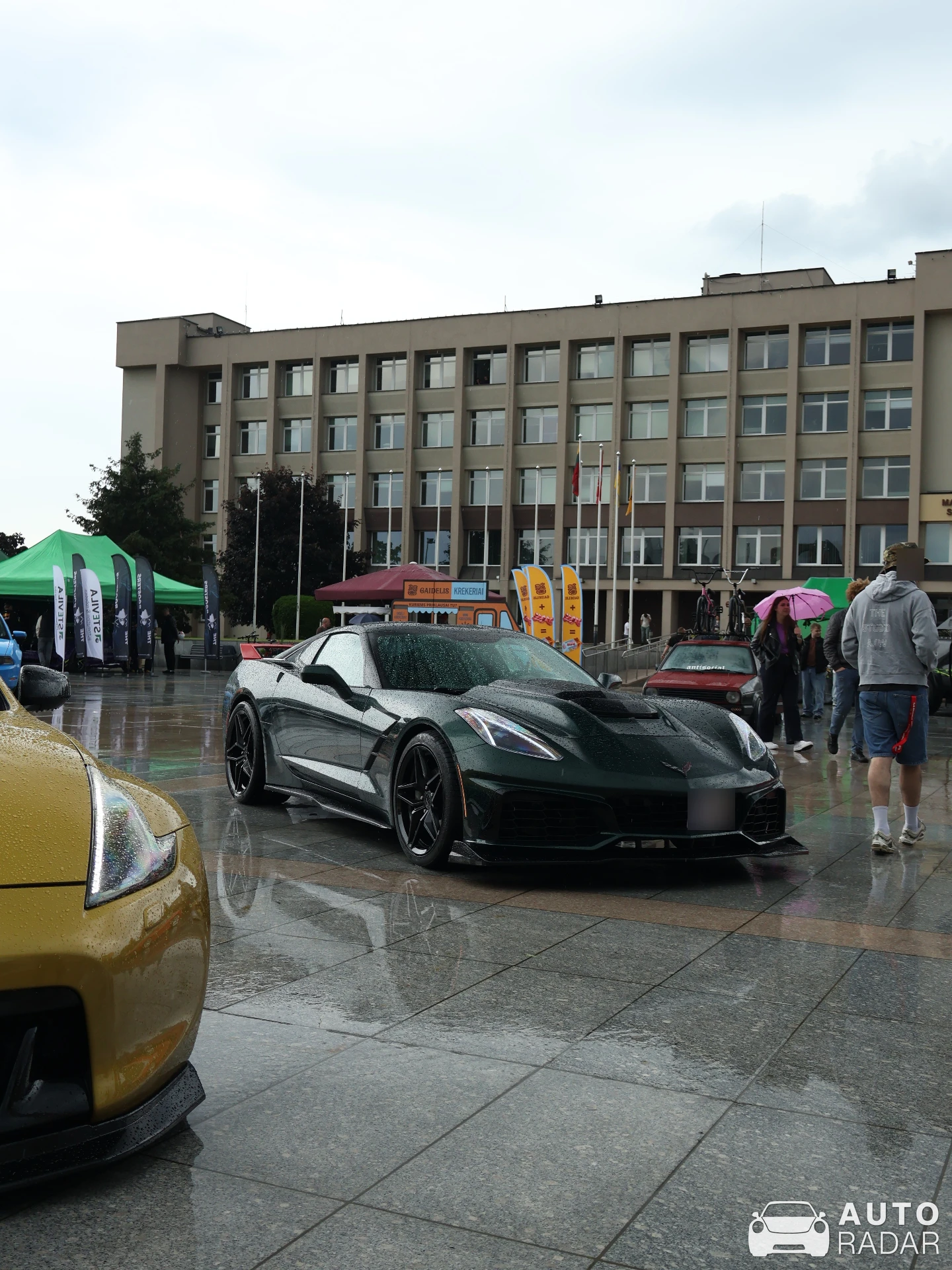 Chevrolet Corvette C7 ZR1 spotted in Marijampolė