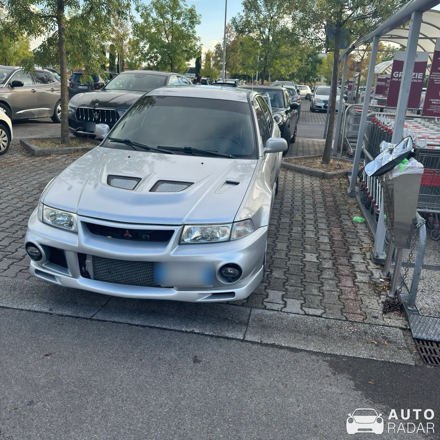Mitsubishi Lancer Evolution VI spotted in Montemurlo