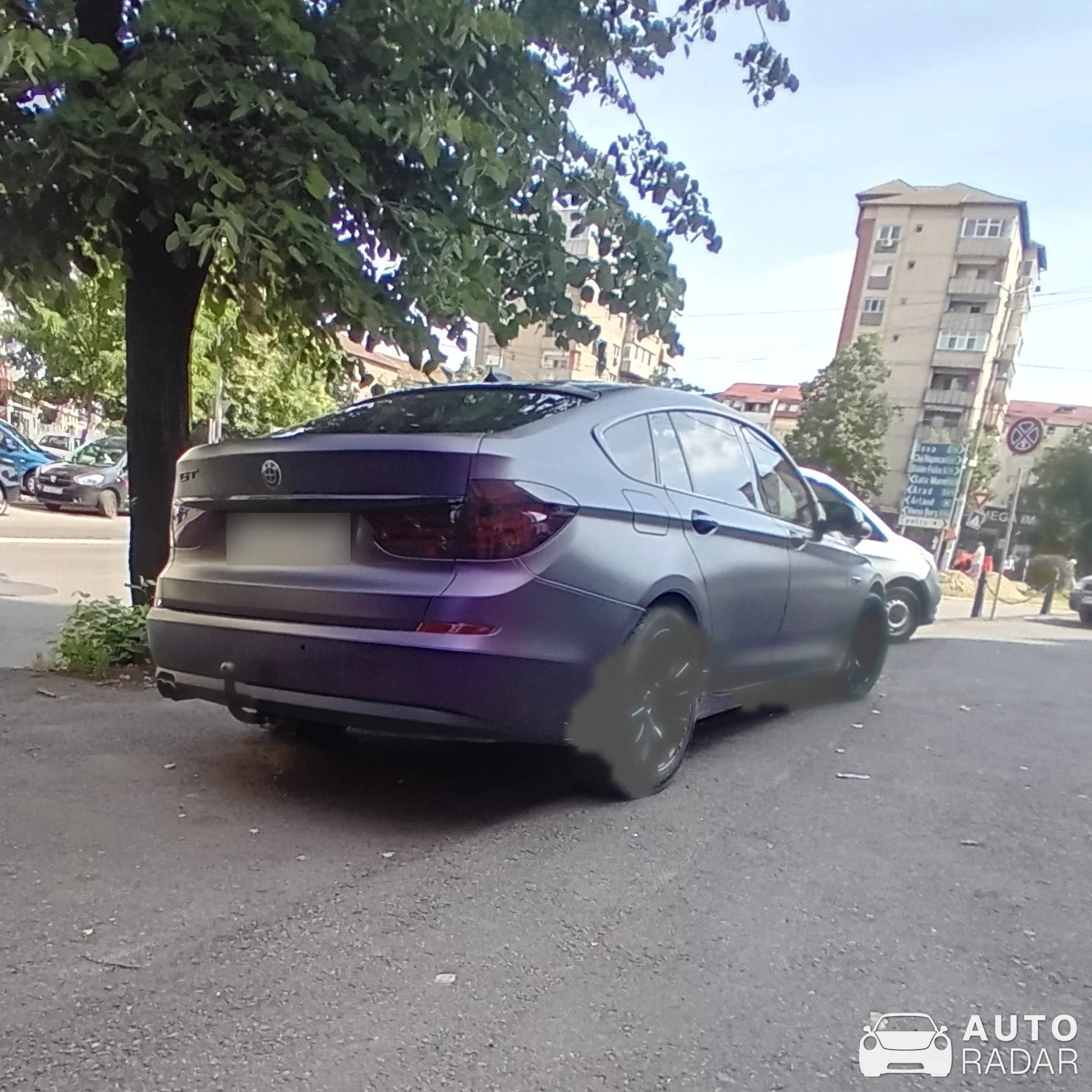 BMW 5 Series F07 GT spotted in Oradea