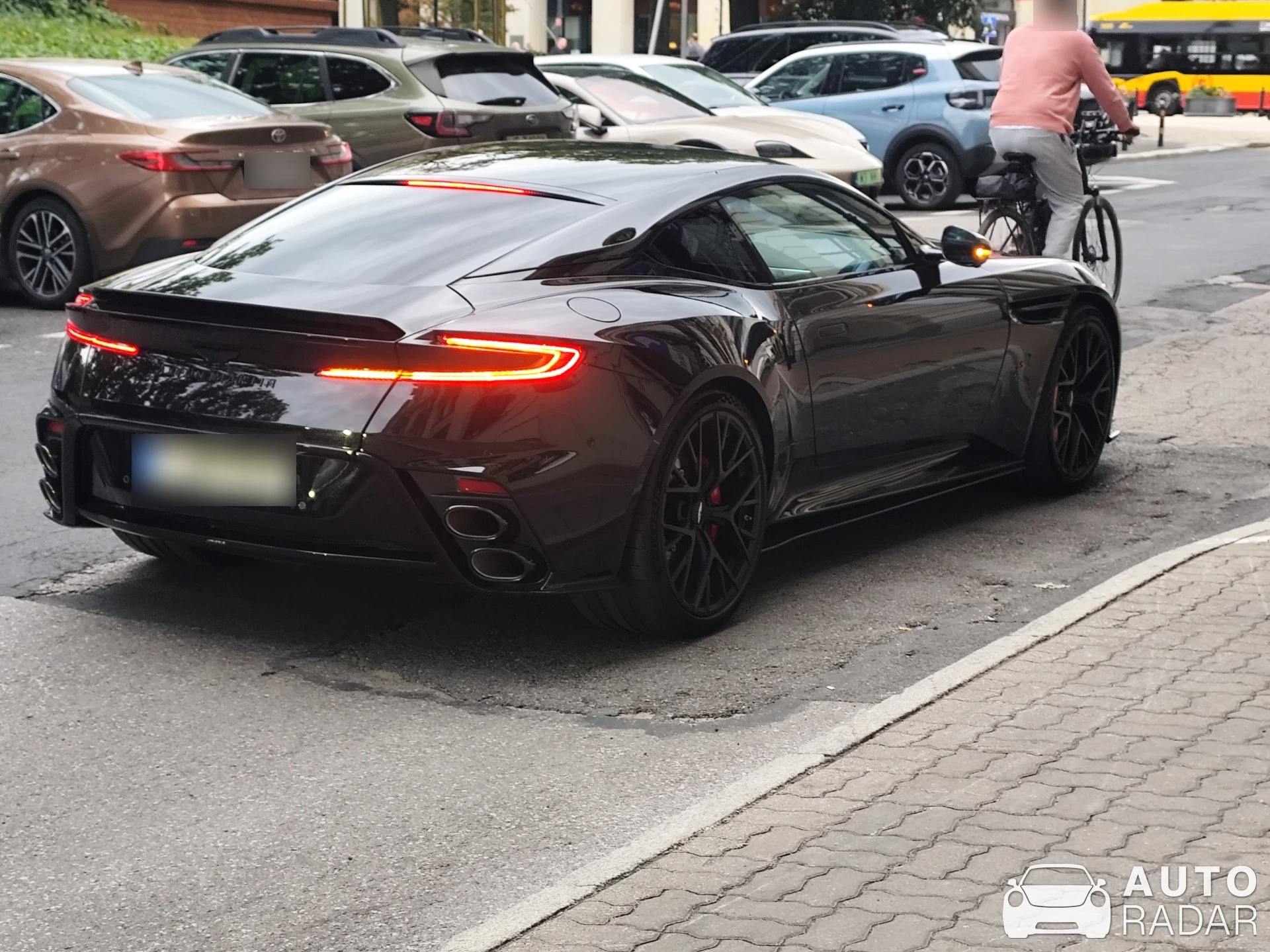 Aston Martin DBS Superleggera spotted in Warszawa