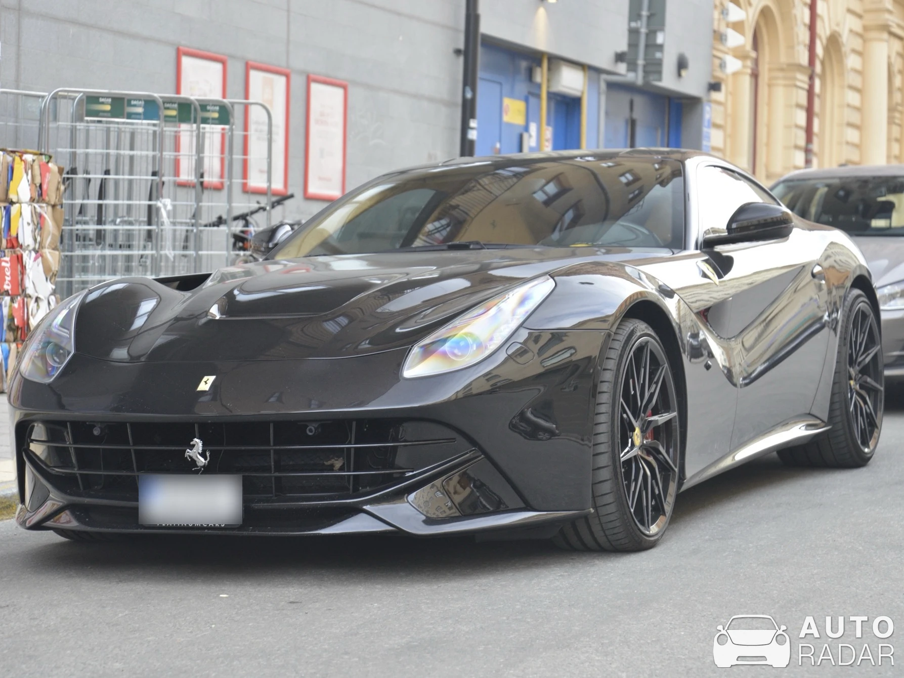Ferrari F12berlinetta spotted in Stockholm
