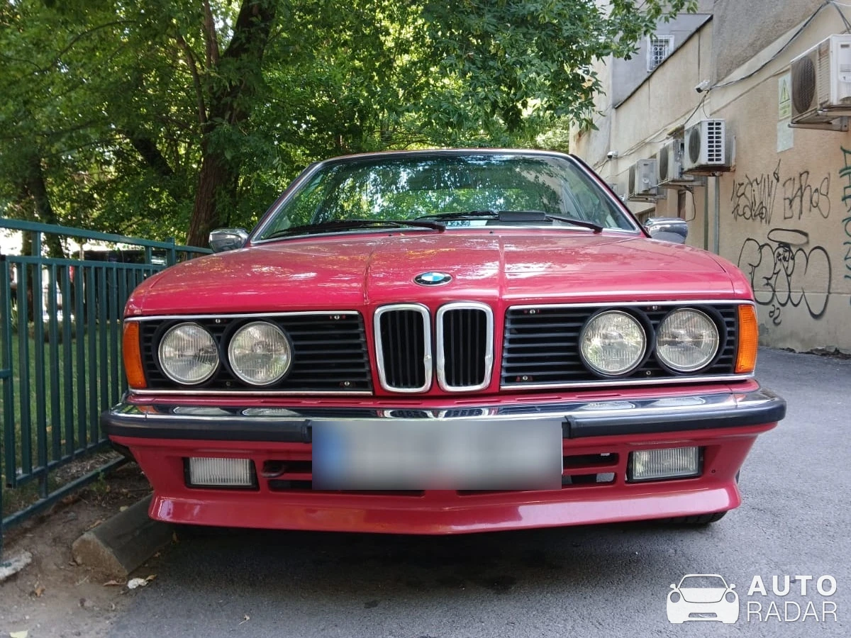 BMW 633 CSi E24 spotted in Bucharest
