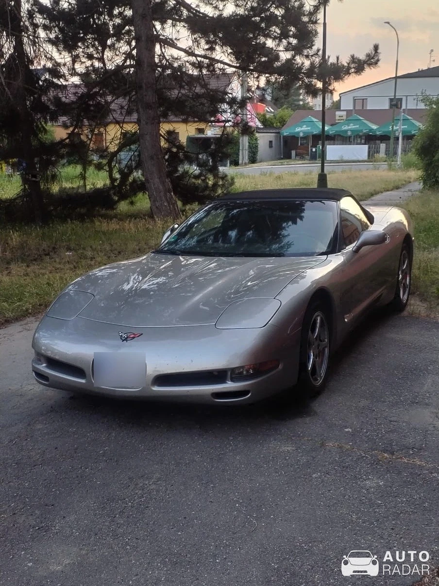 Chevrolet Corvette C5 Convertible spotted in Třebíč