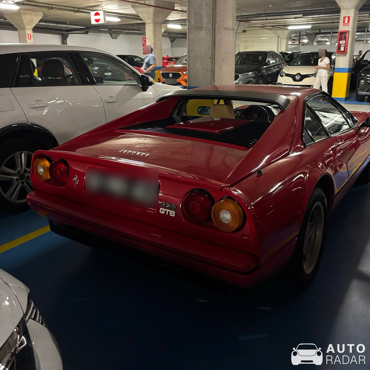 Ferrari 328 GTB spotted in Sanxenxo